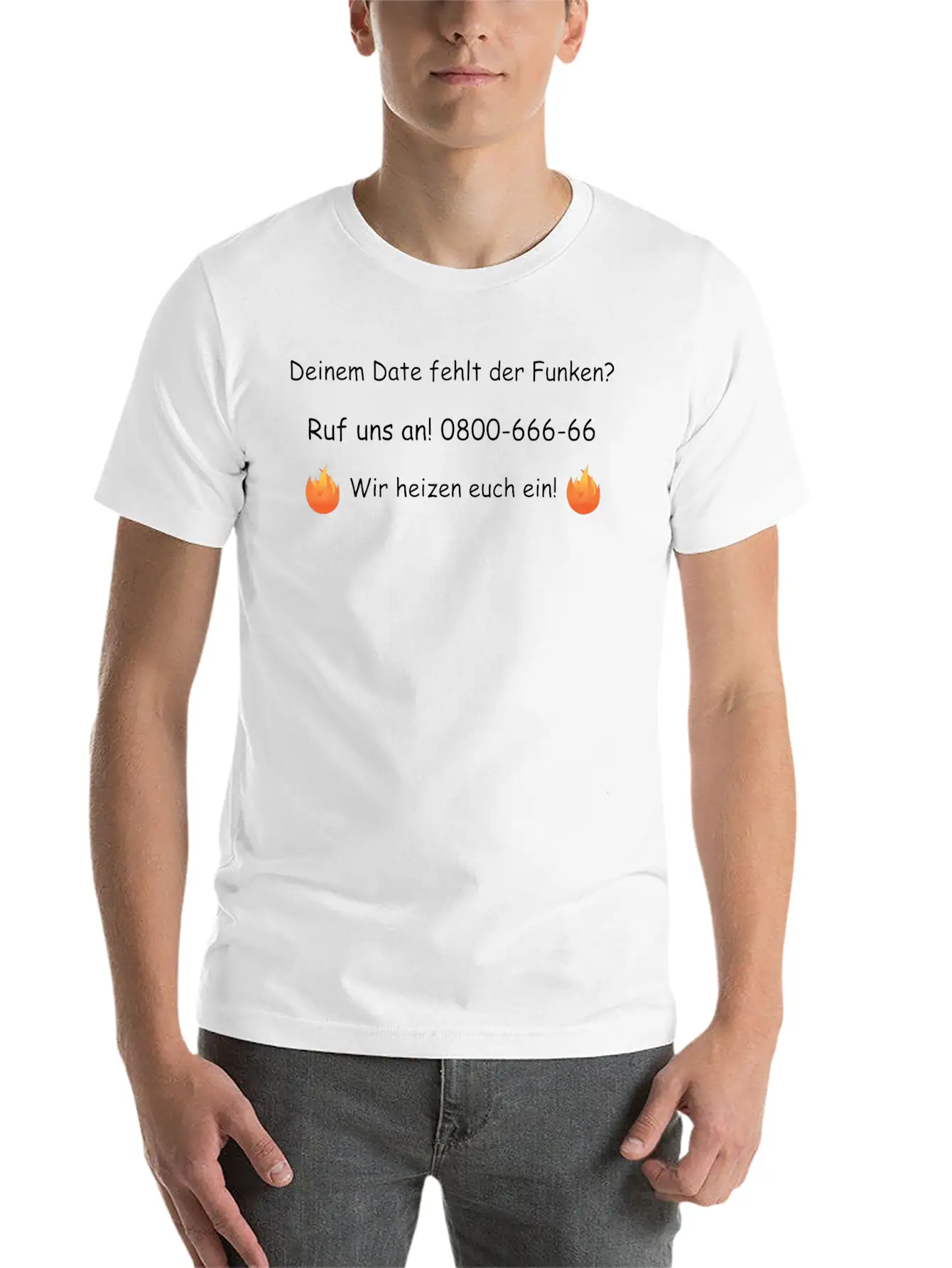 Your Date Lacks The Spark? Fire Department Unisex Casual T-Shirt – Clean Design For Daily Comfort