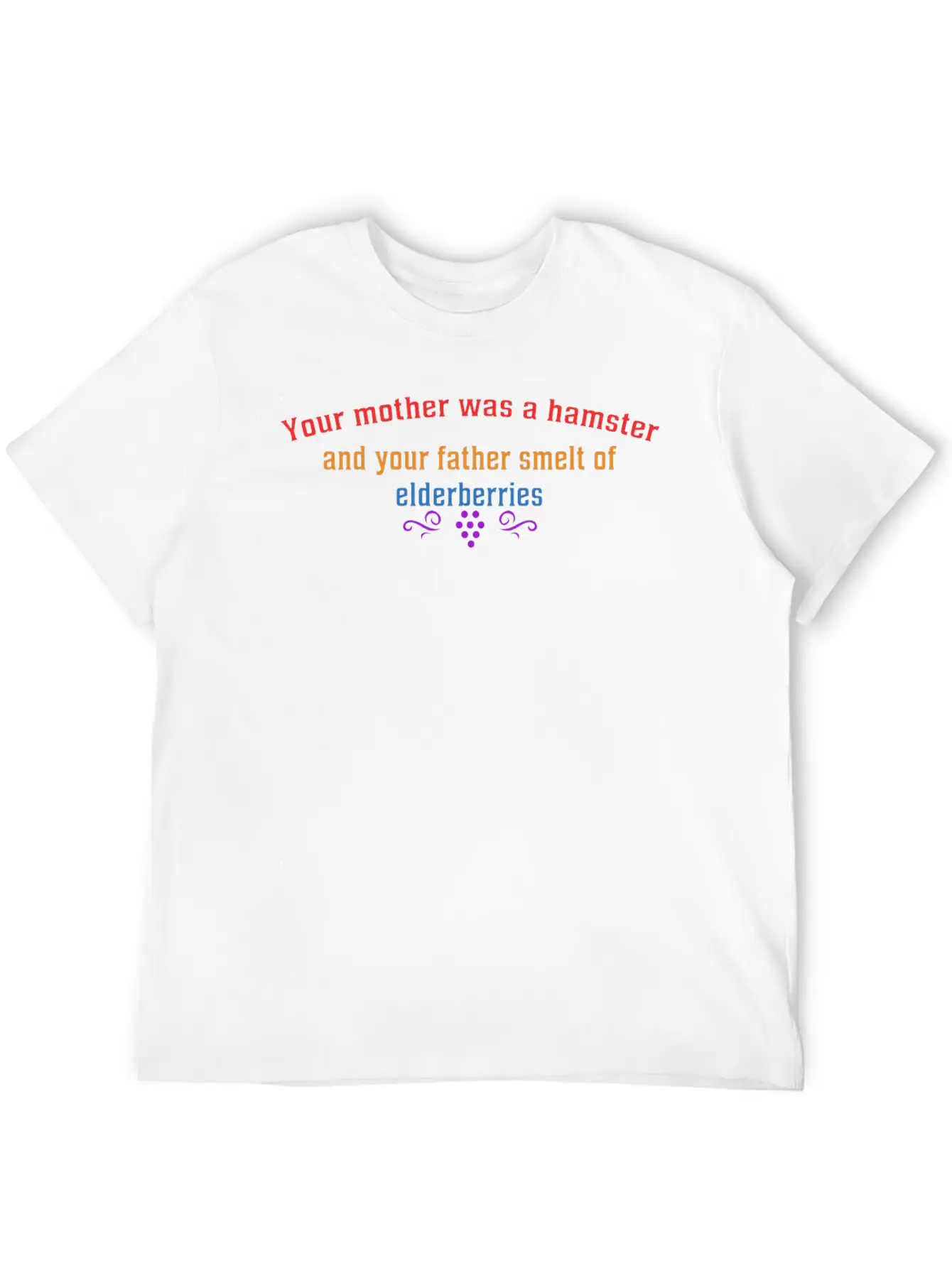 Your Mother Was A Hamster And Your Father Smelt Of Soft Cotton Short Sleeve Tee – Unisex Wardrobe Staple