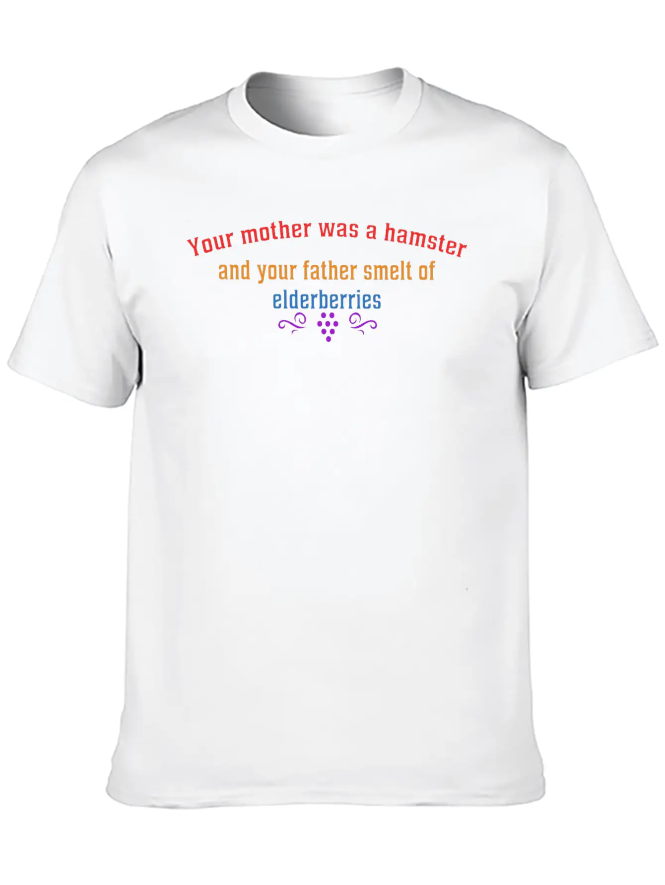 Your Mother Was A Hamster And Your Father Smelt Of Soft Cotton Short Sleeve Tee – Unisex Wardrobe Staple