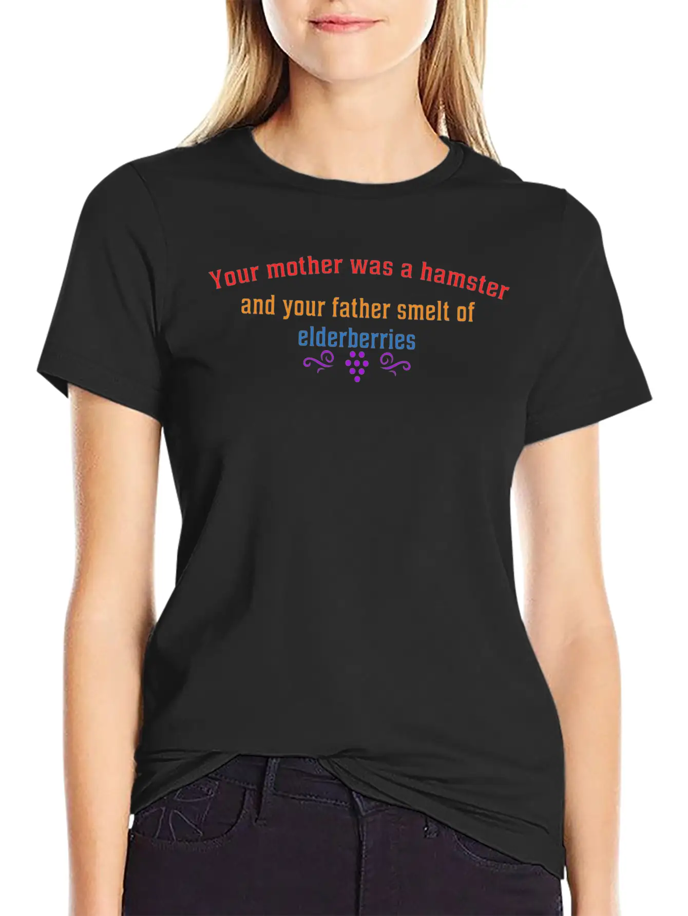 Your Mother Was A Hamster And Your Father Smelt Of Soft Cotton Short Sleeve Tee – Unisex Wardrobe Staple