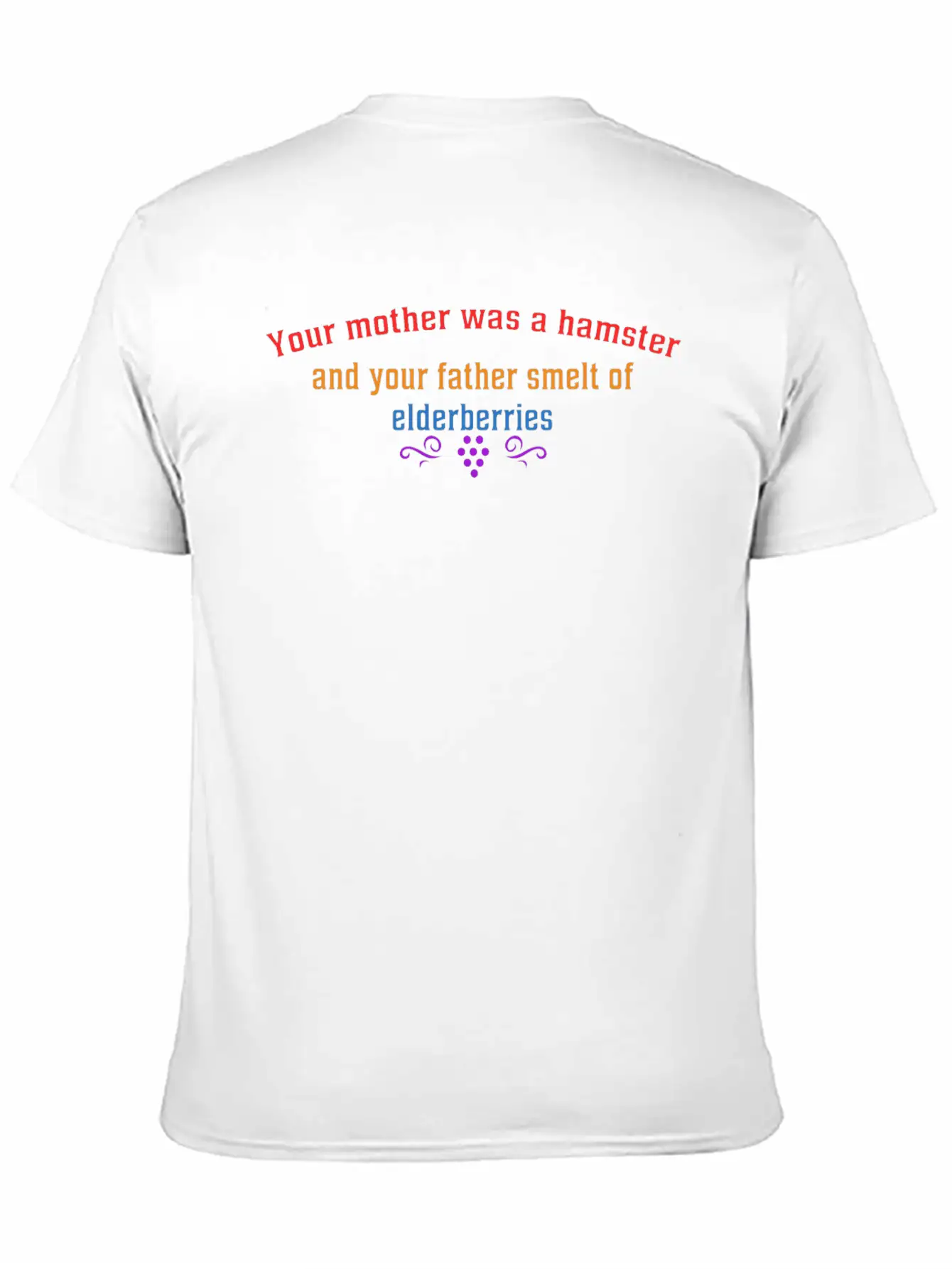 Your Mother Was A Hamster And Your Father Smelt Of Soft Cotton Short Sleeve Tee – Unisex Wardrobe Staple