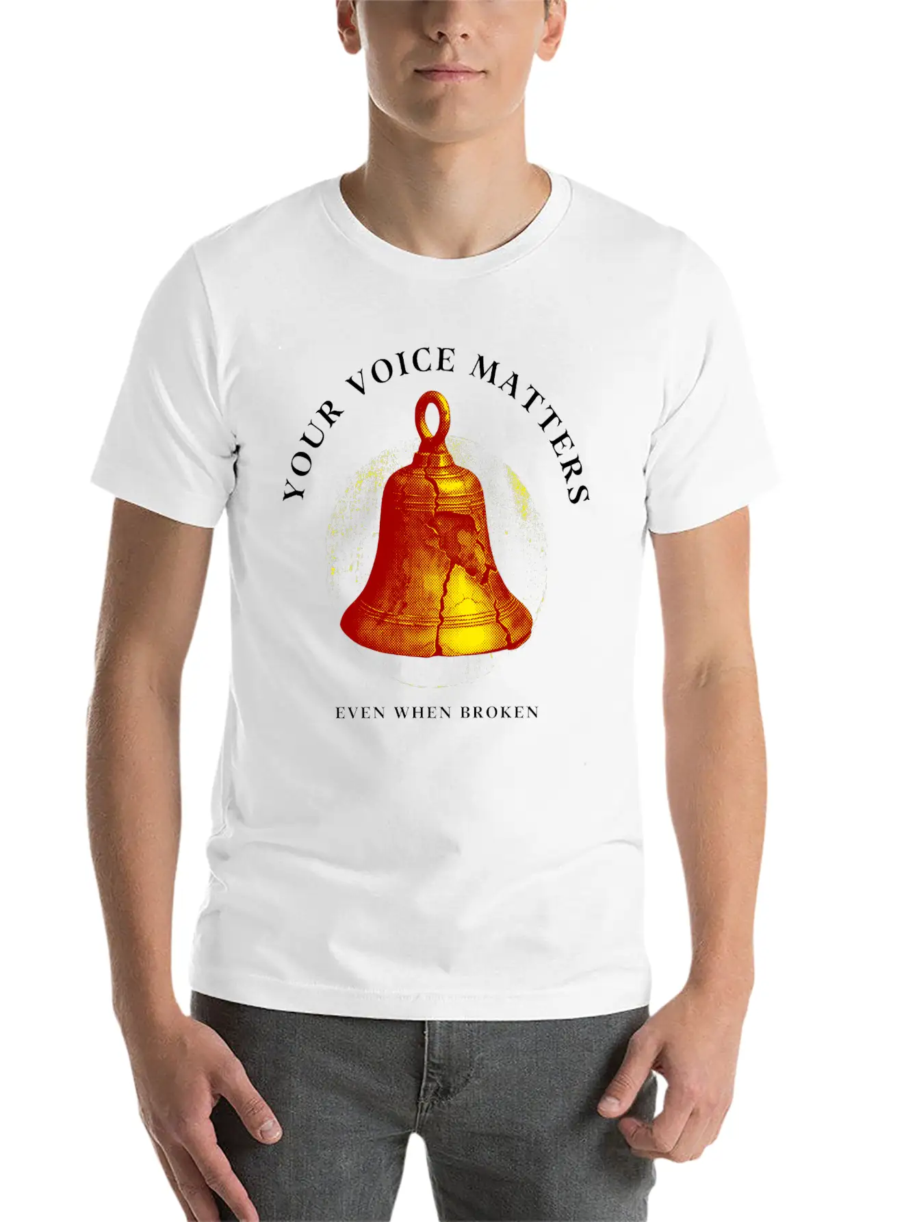Your Voice Matters Essential Cotton Tee For Daily Outfits – Unisex Style