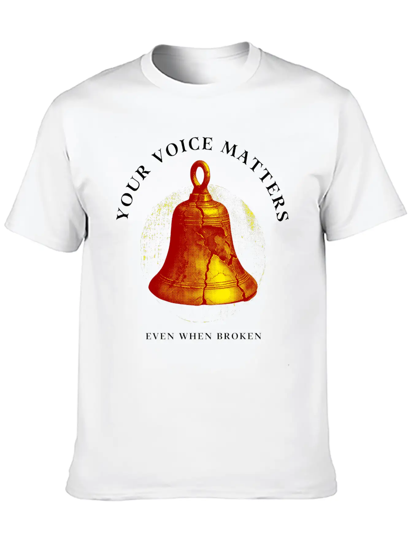Your Voice Matters Essential Cotton Tee For Daily Outfits – Unisex Style