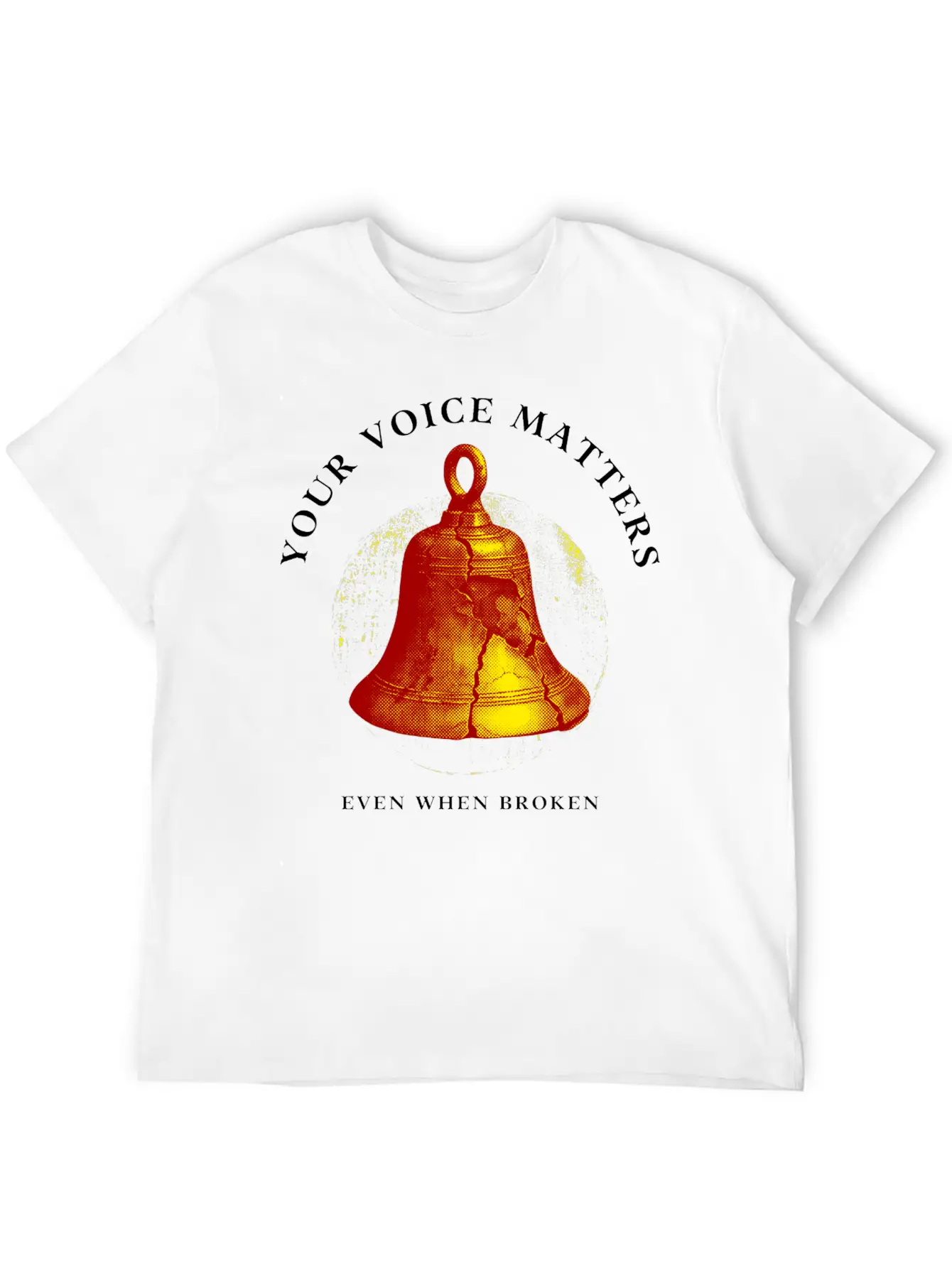 Your Voice Matters Essential Cotton Tee For Daily Outfits – Unisex Style