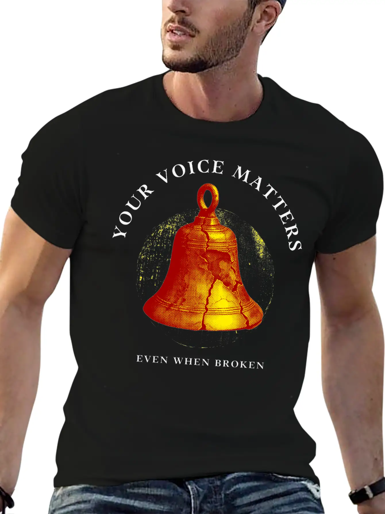 Your Voice Matters Essential Cotton Tee For Daily Outfits – Unisex Style