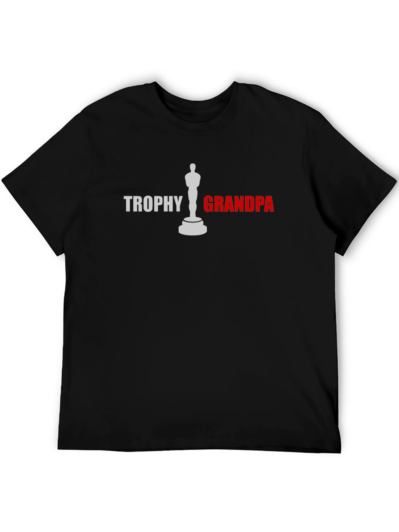 Trophy Grandpa Graphic T-Shirt - Black