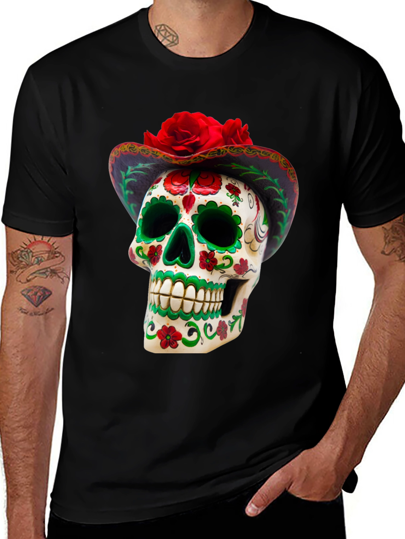 Sugar Skull T-Shirt - Day of the Dead