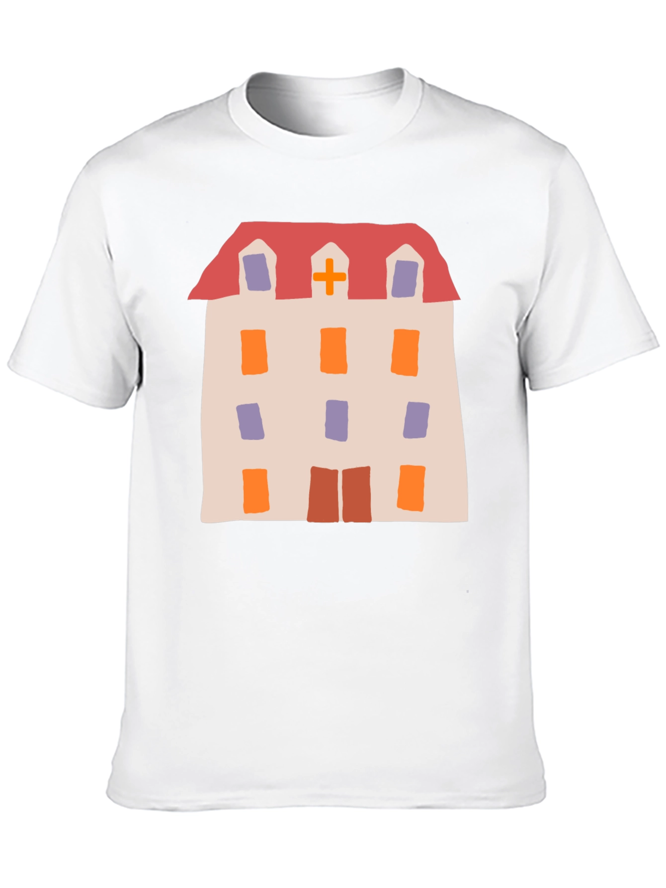 Novelty Hospital Building Graphic Tee