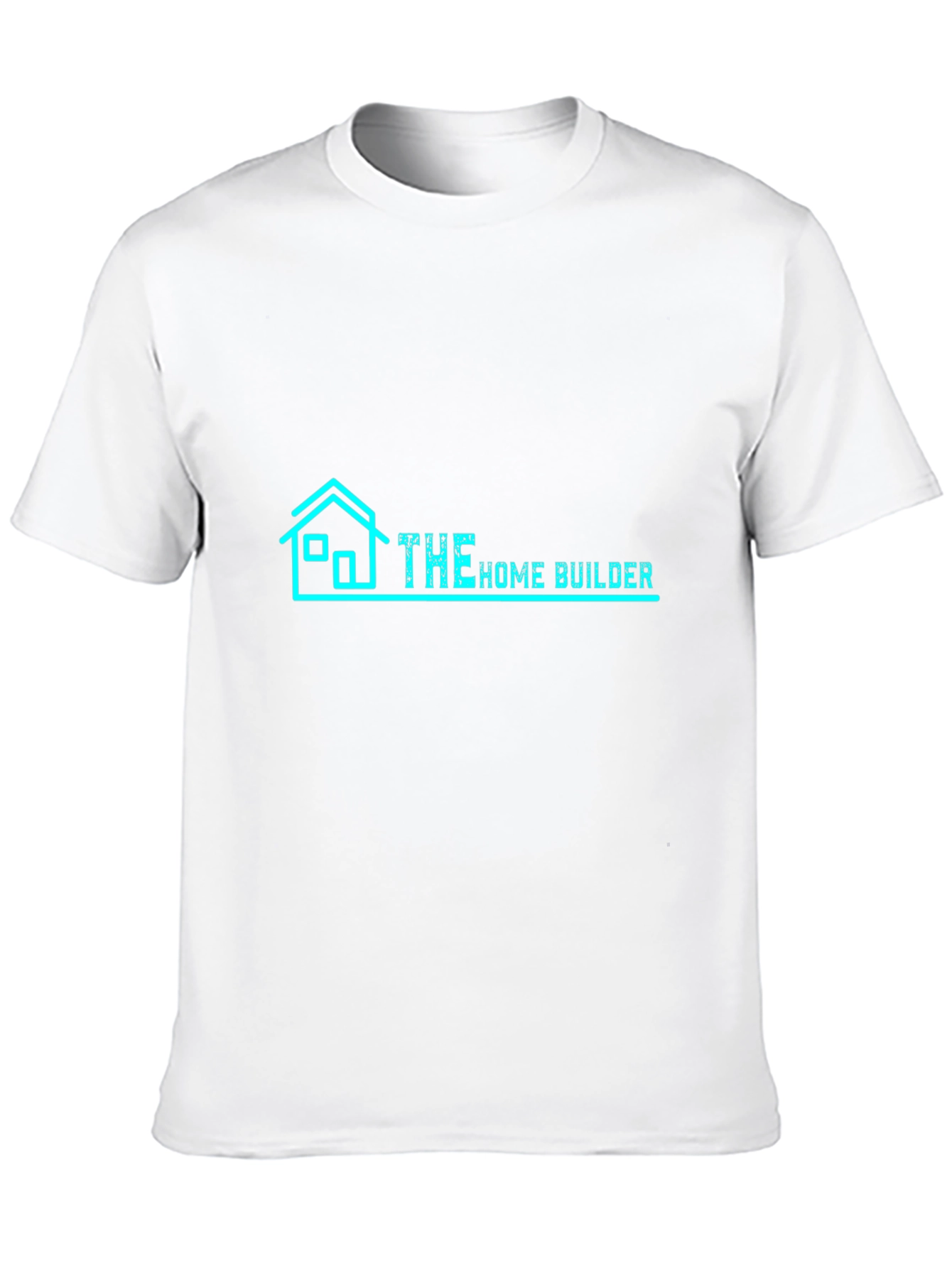 The Home Builder Graphic Tee - Black Cotton T-Shirt