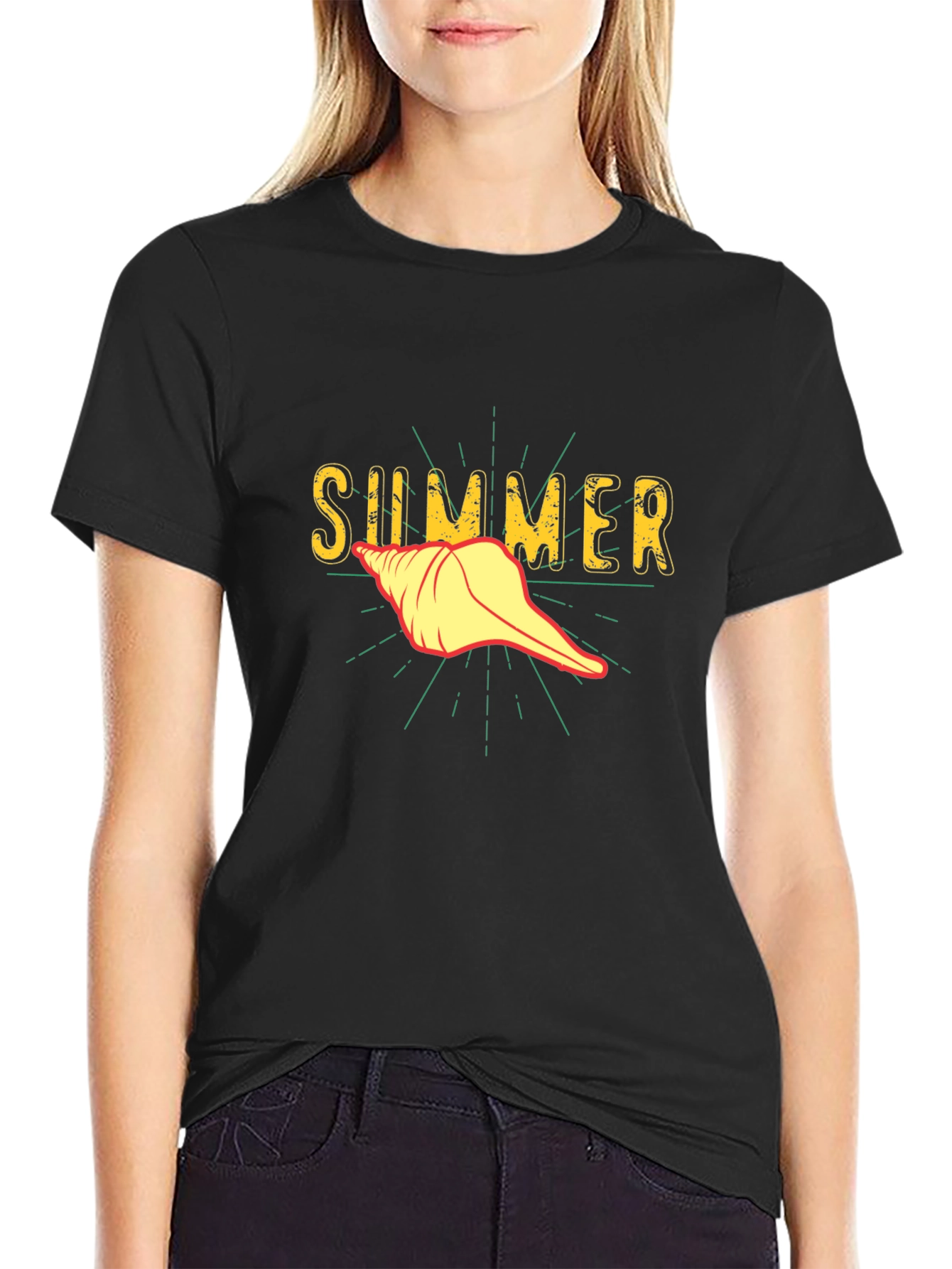Summer Shell Graphic Tee