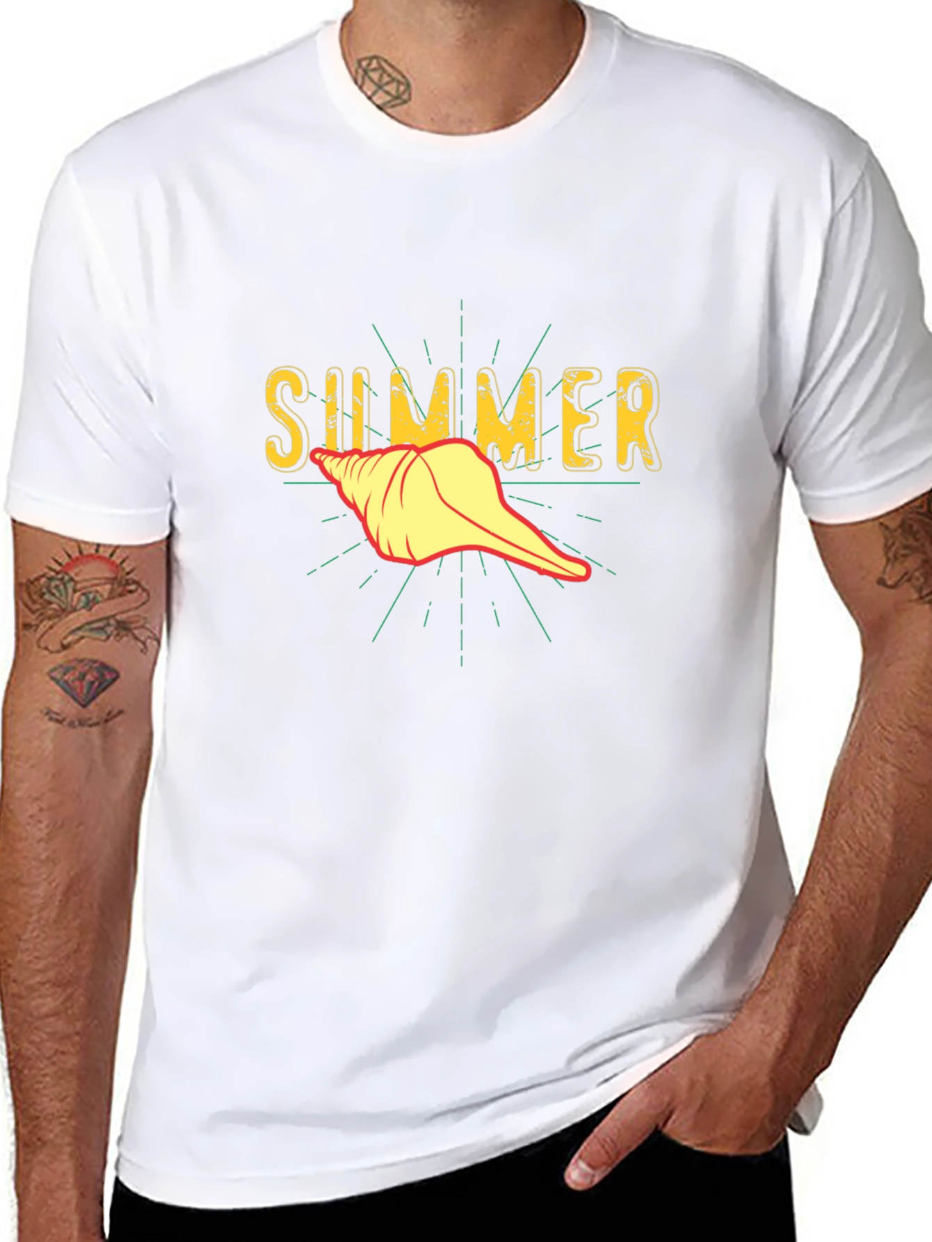 Summer Shell Graphic Tee