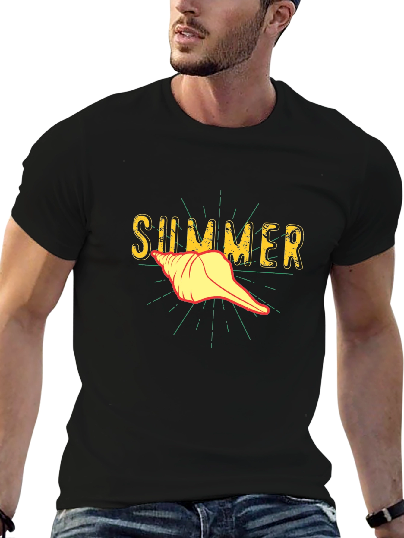 Summer Shell Graphic Tee