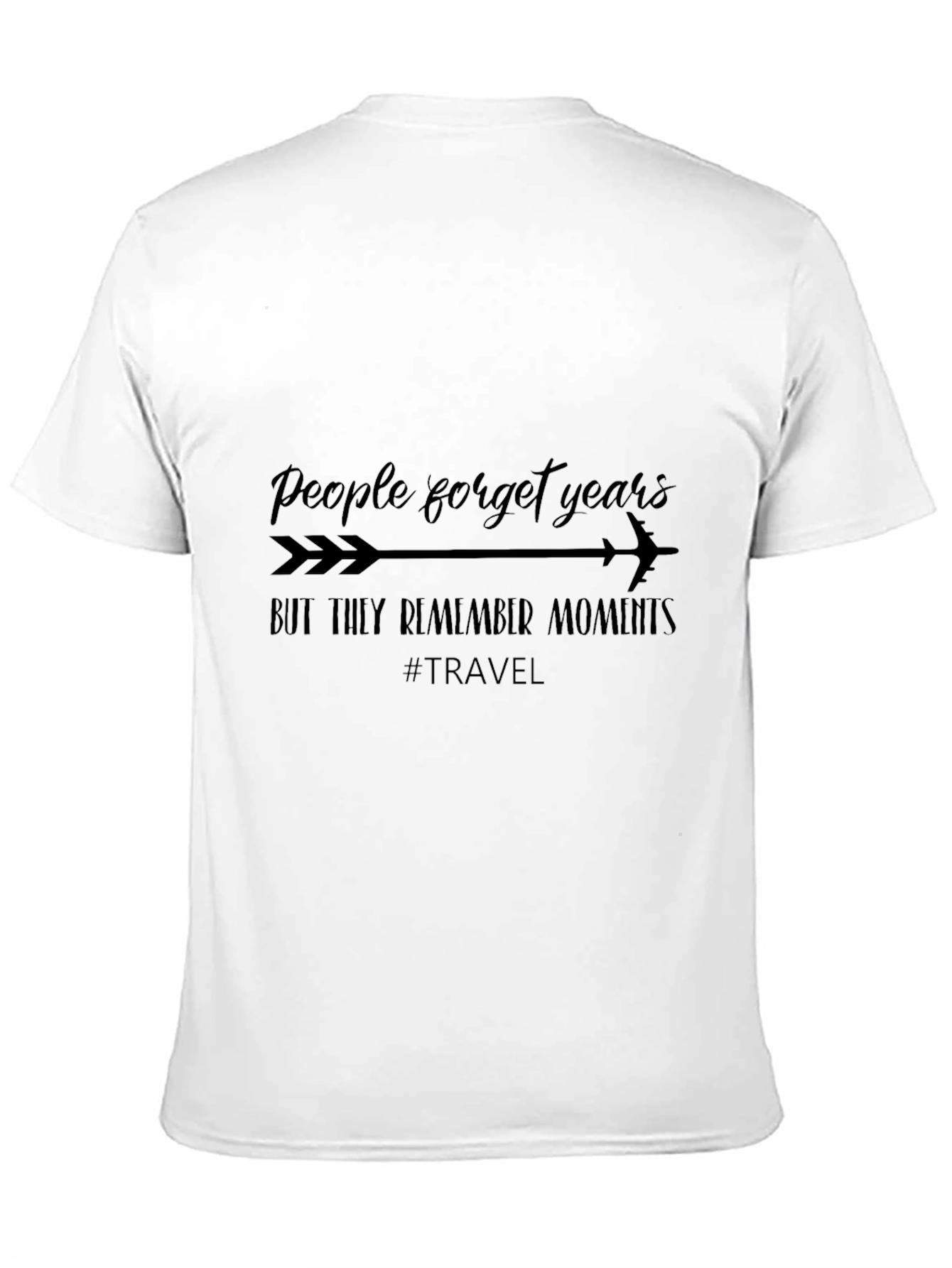 Travel Memories Black T-Shirt