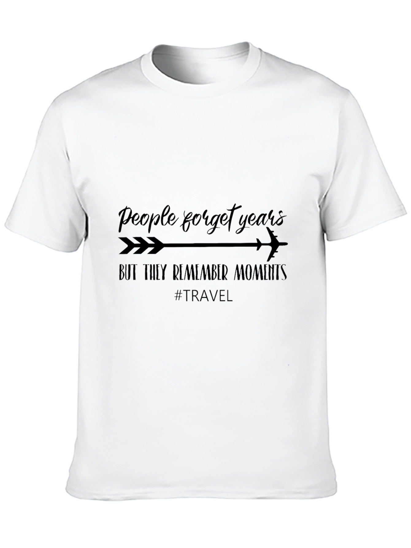 Travel Memories Black T-Shirt
