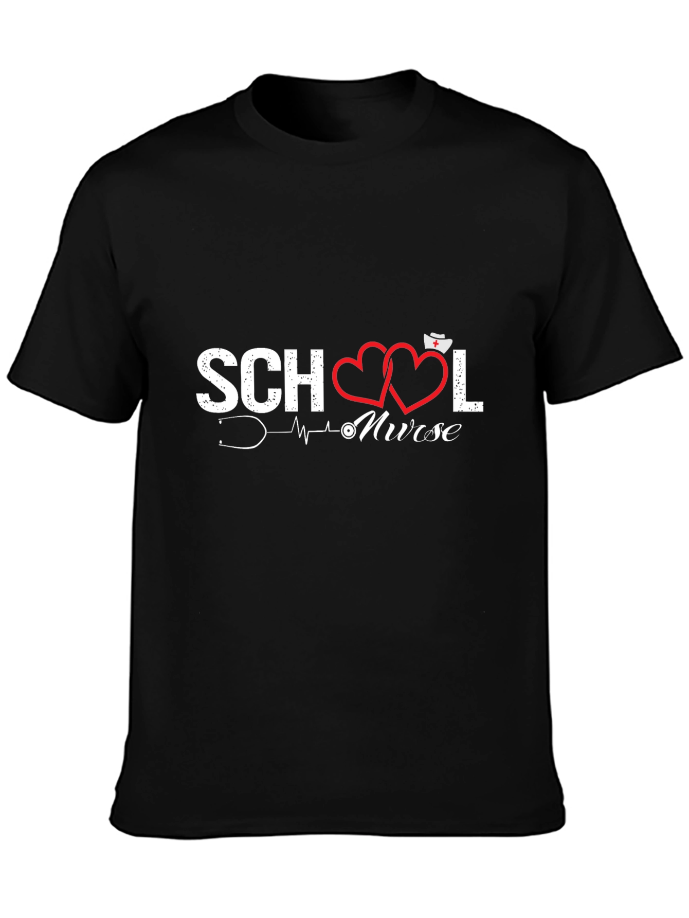 School Nurse T-Shirt - Stylish Medical Apparel