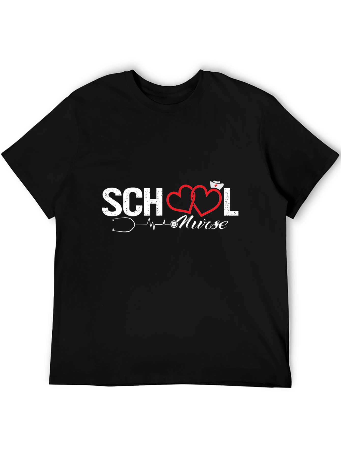 School Nurse T-Shirt - Stylish Medical Apparel