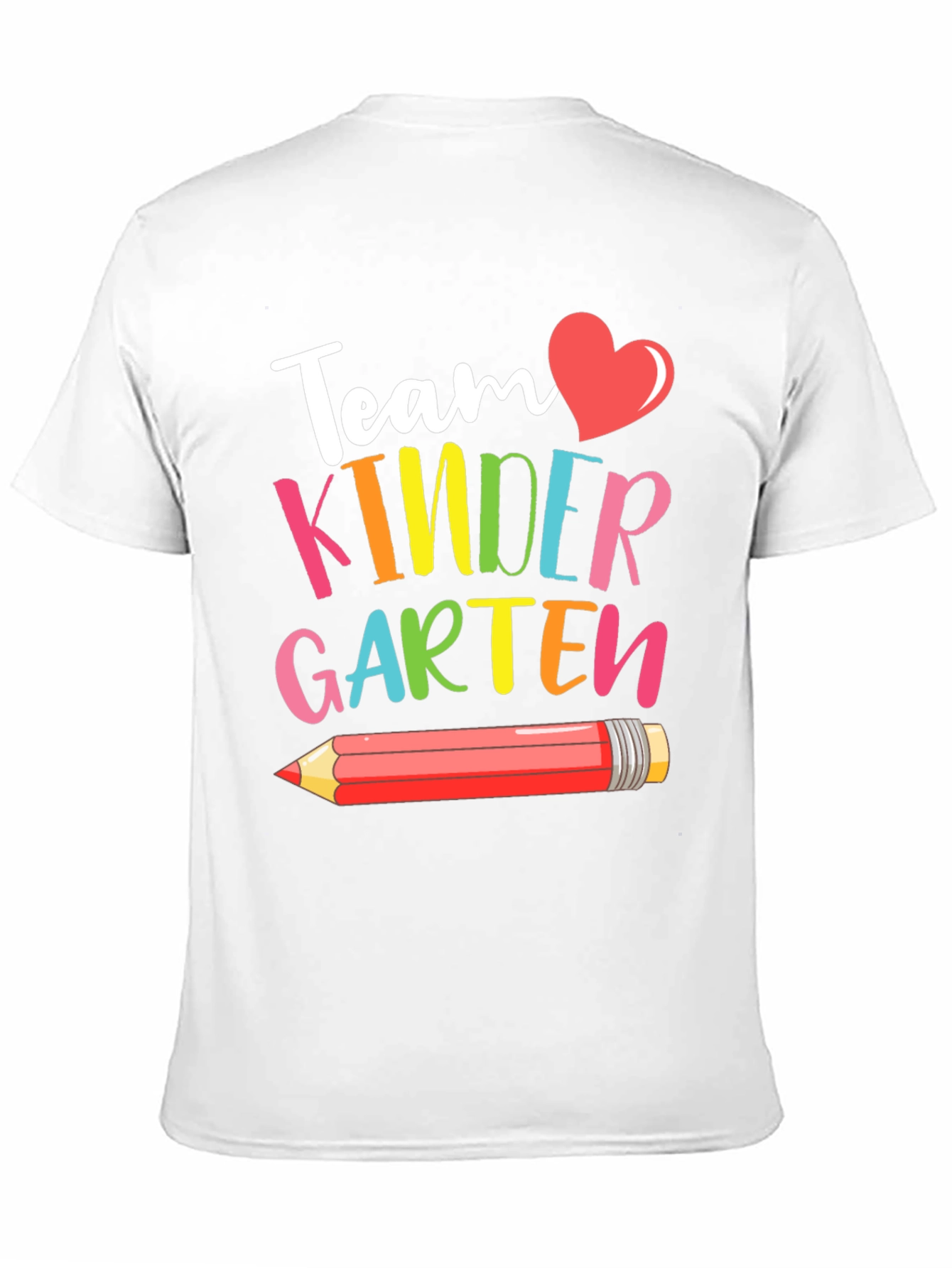 Team Kindergarten T-Shirt - Back to School Tee