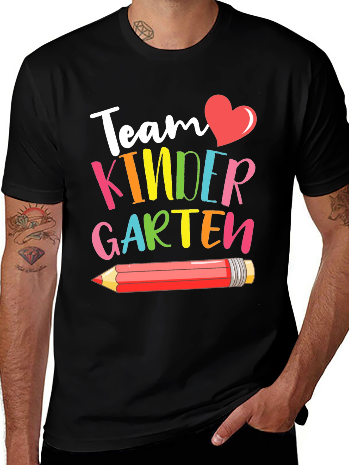 Team Kindergarten T-Shirt - Back to School Tee
