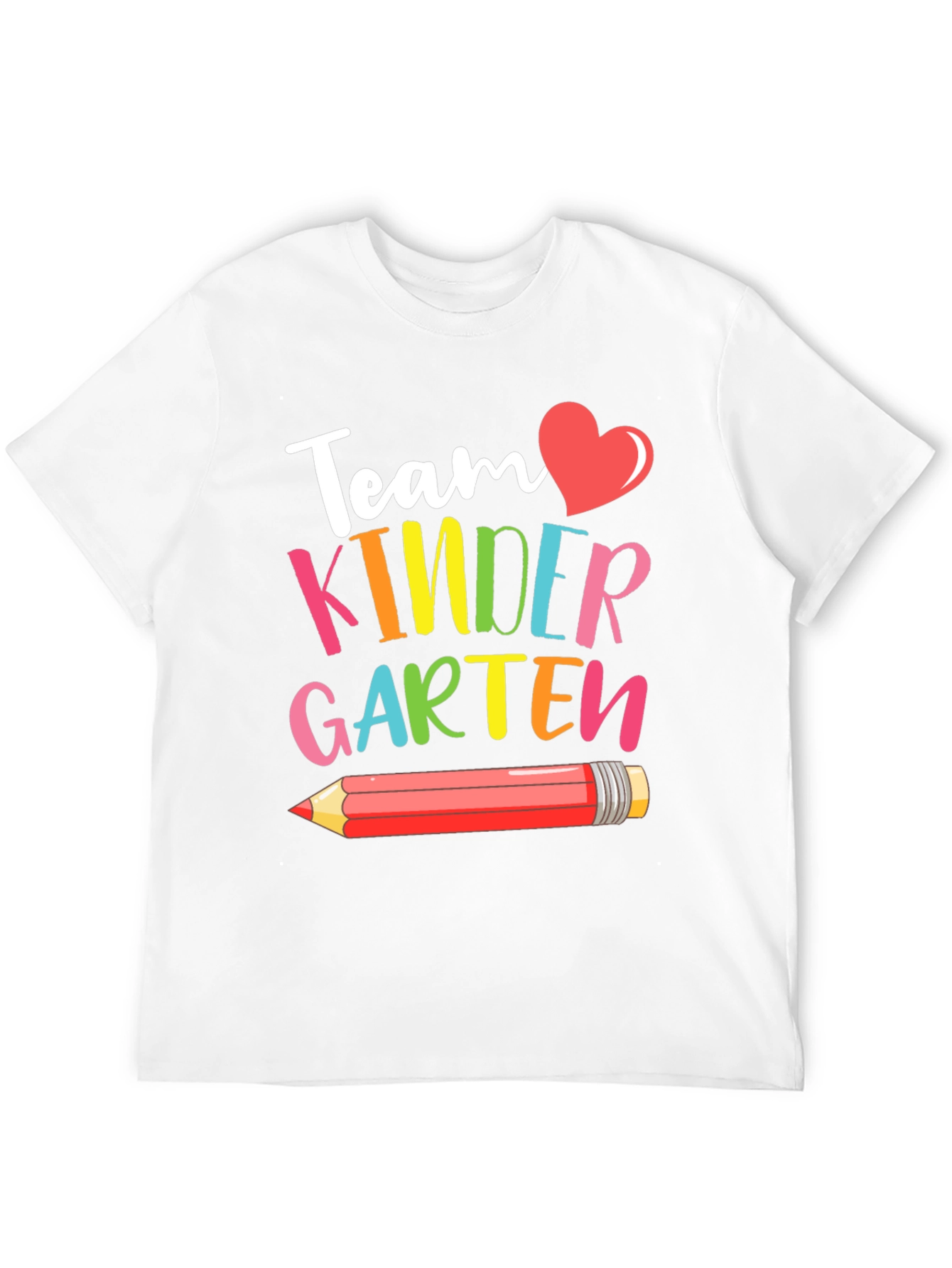 Team Kindergarten T-Shirt - Back to School Tee