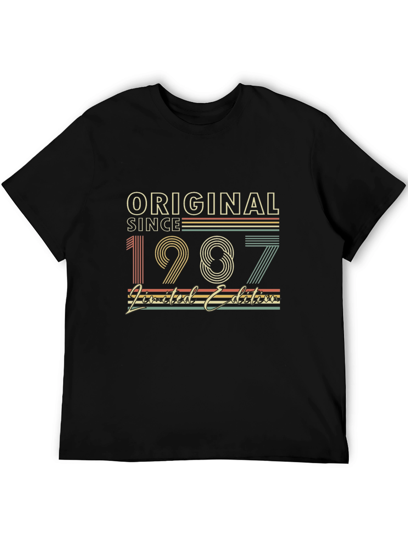 Original Since 1987 Limited Edition Black T-Shirt