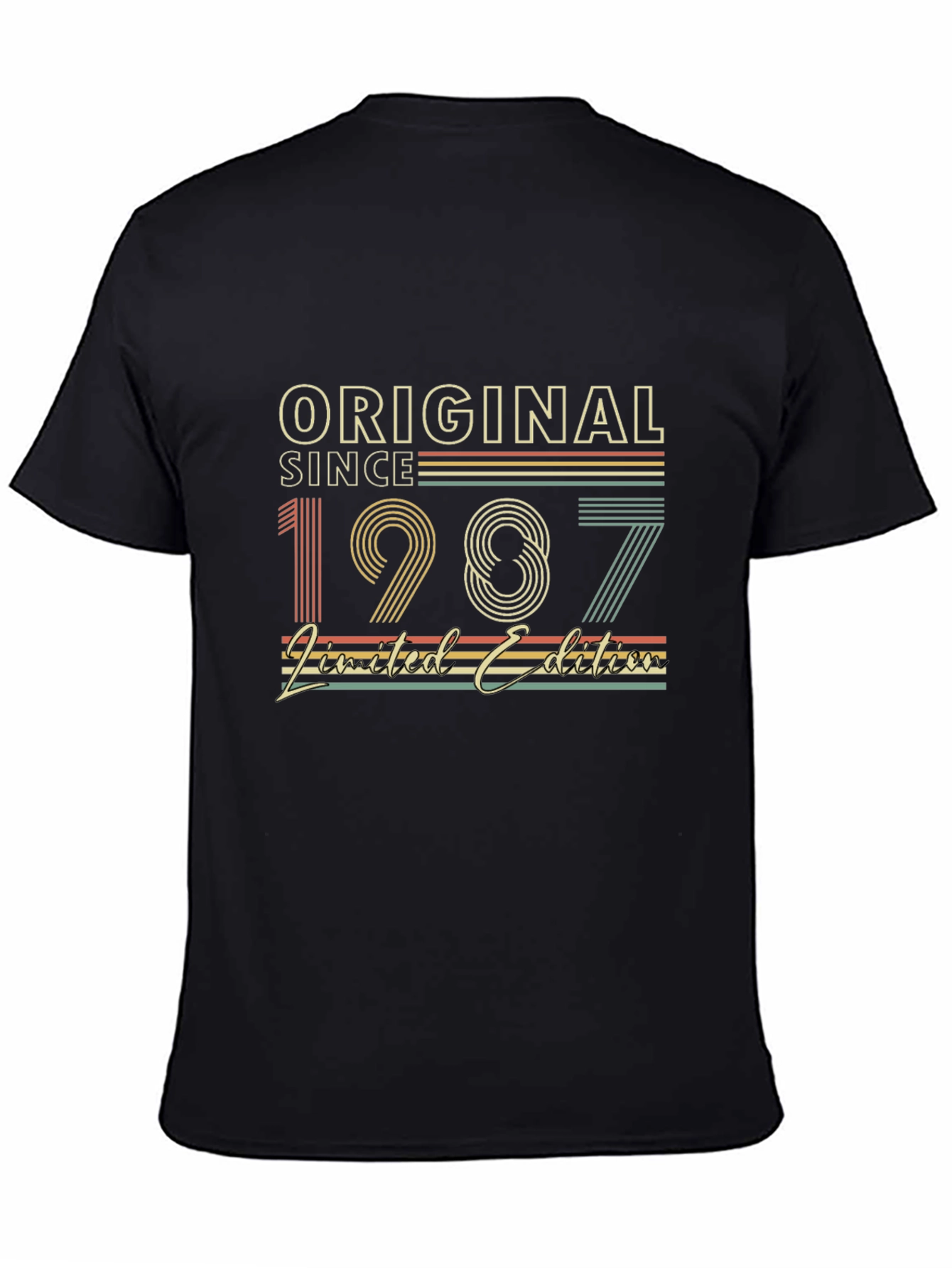 Original Since 1987 Limited Edition Black T-Shirt