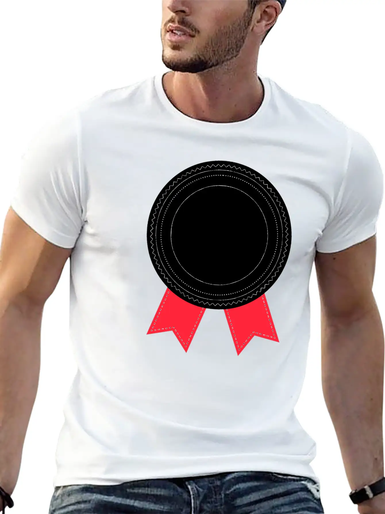 09 Medal 9 Ai Vectorstock 1192650 Relaxed Everyday Tee – Lightweight And Durable Cotton
