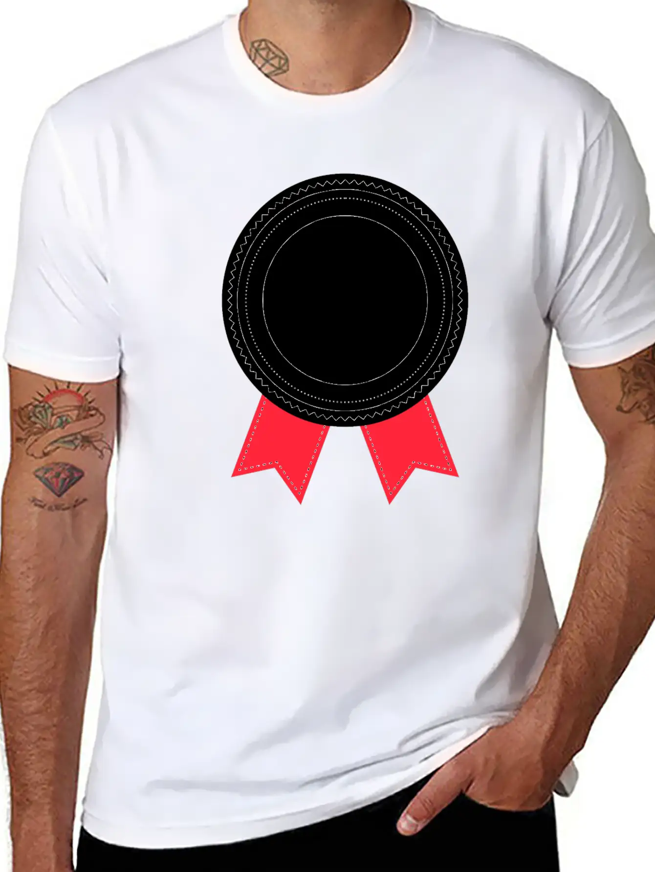 09 Medal 9 Ai Vectorstock 1192650 Relaxed Everyday Tee – Lightweight And Durable Cotton