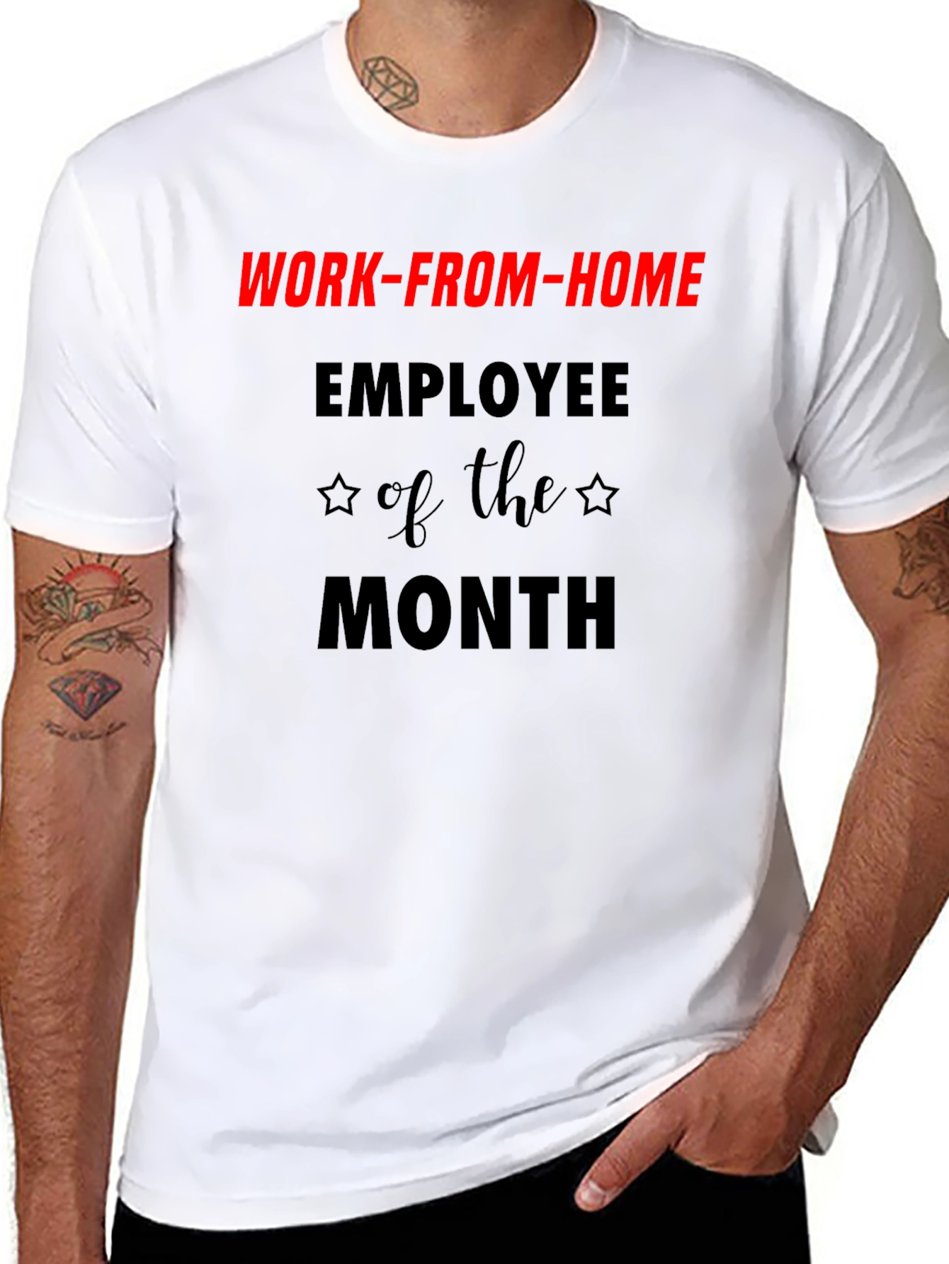 Work-From-Home Employee of the Month T-Shirt