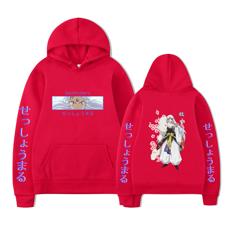 Anime Character Denki Kaminari 2D Print Loose Unisex Hoodie