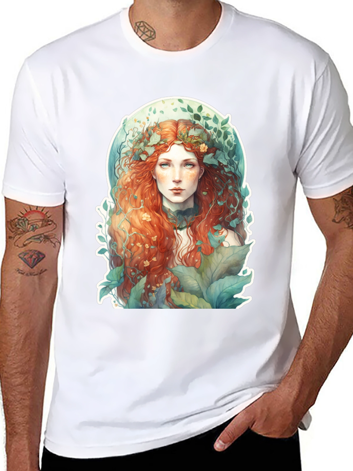Nature Goddess Graphic Tee