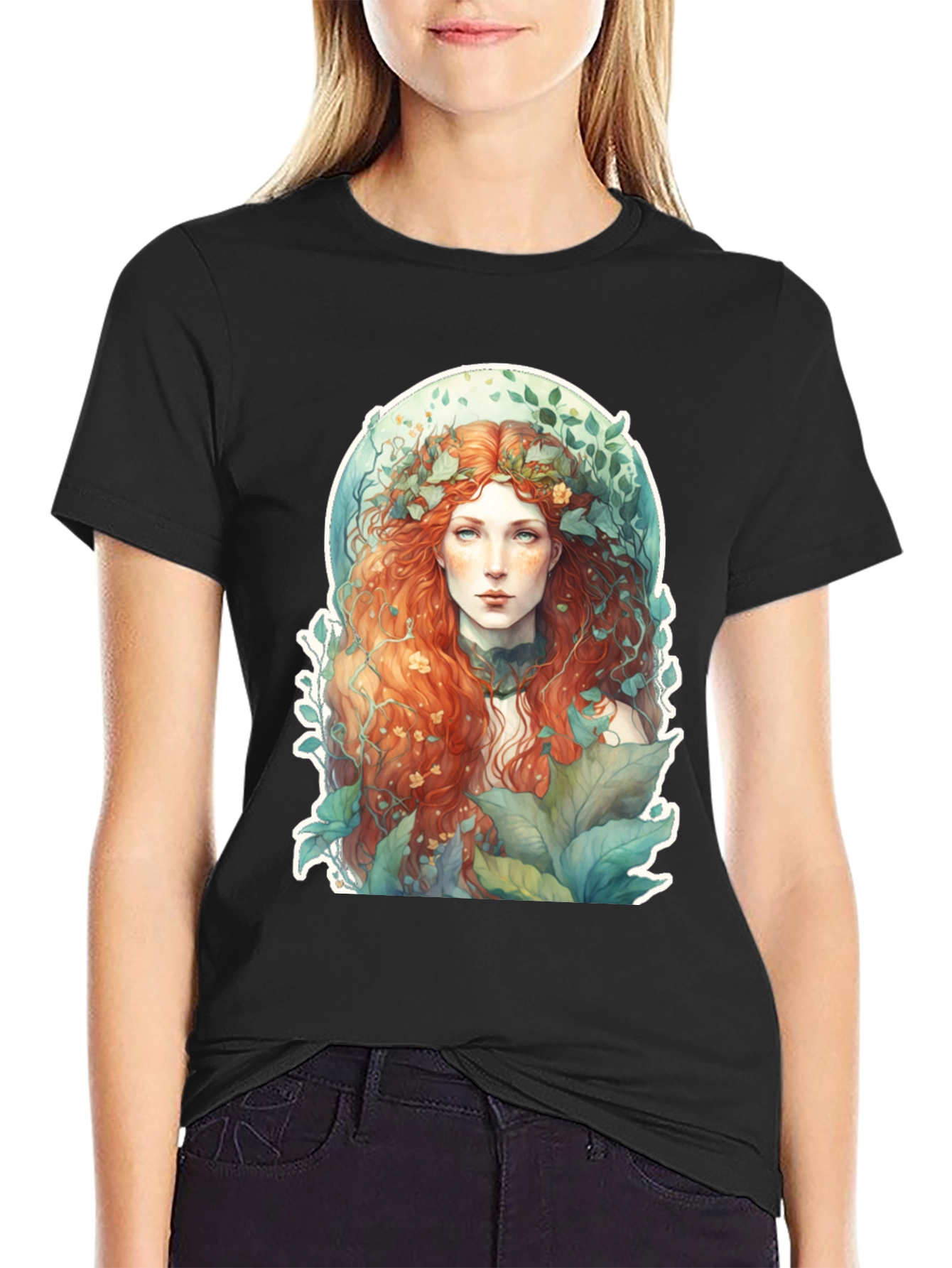 Nature Goddess Graphic Tee