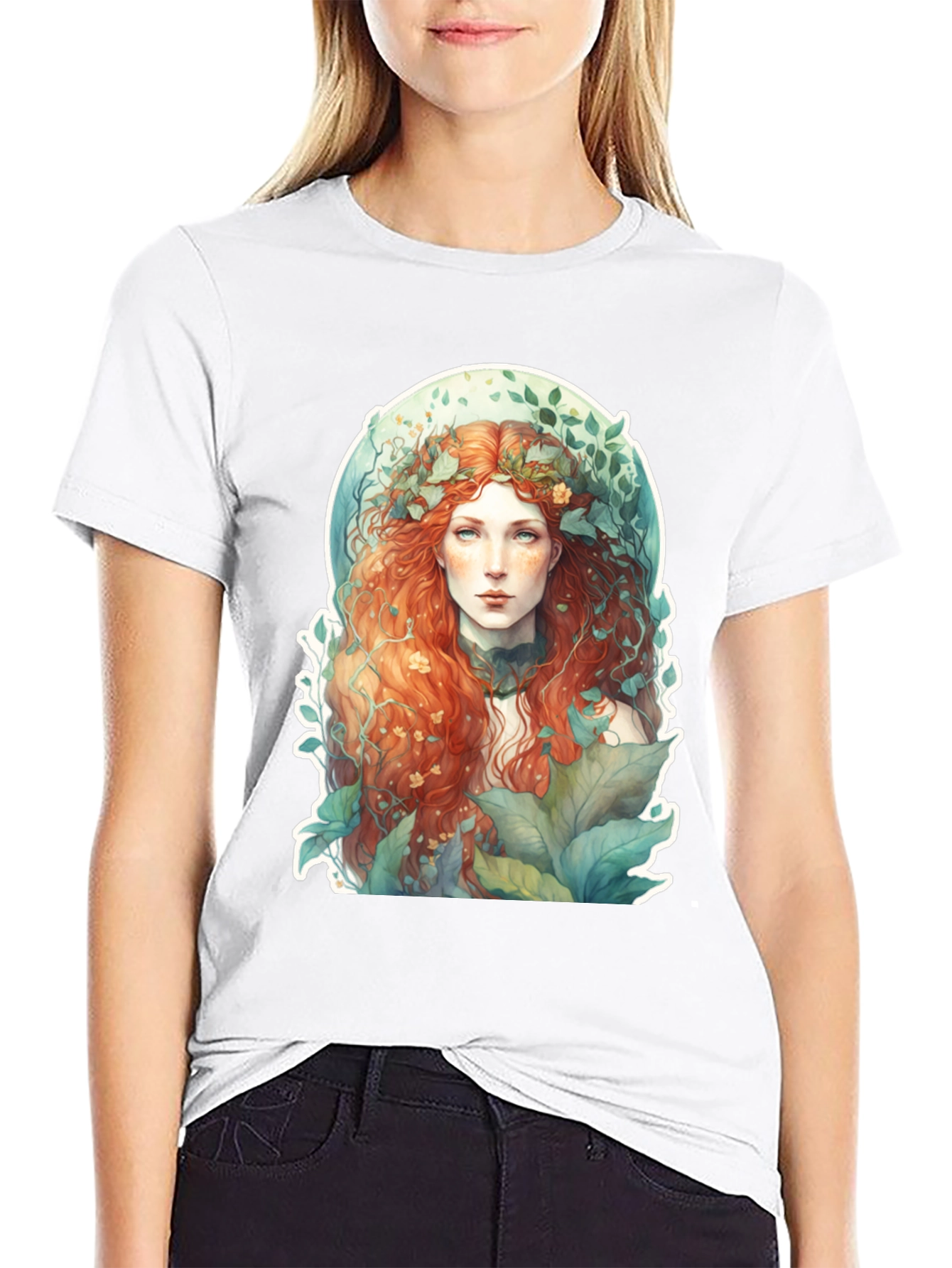 Nature Goddess Graphic Tee