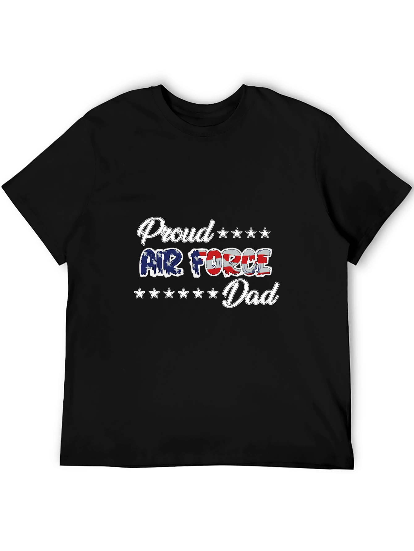 Proud Air Force Dad Graphic T-Shirt