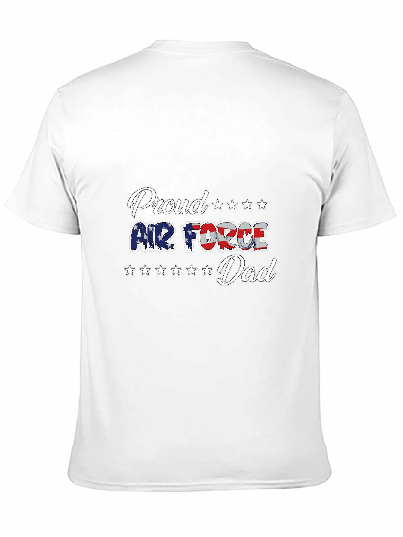 Proud Air Force Dad Graphic T-Shirt