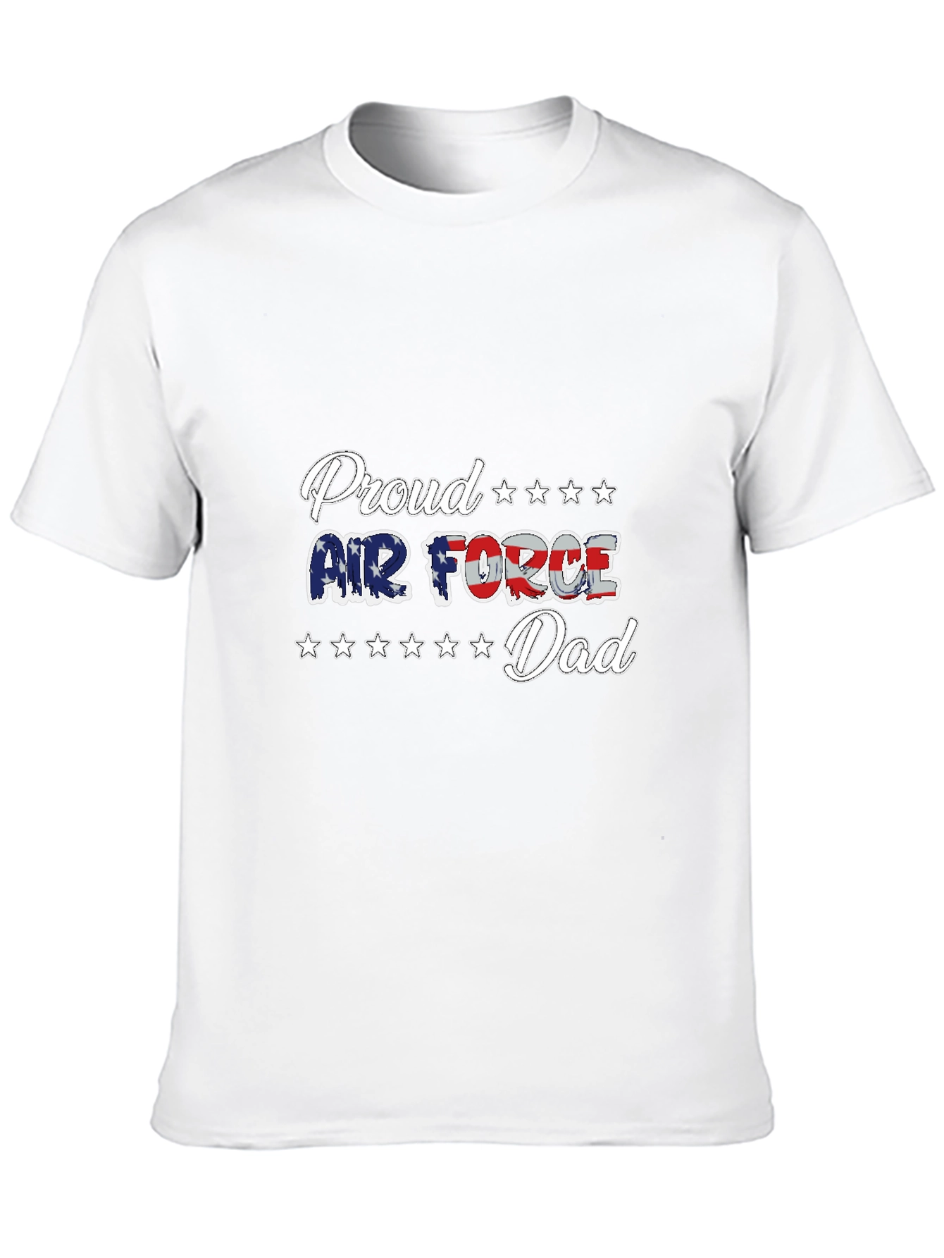 Proud Air Force Dad Graphic T-Shirt
