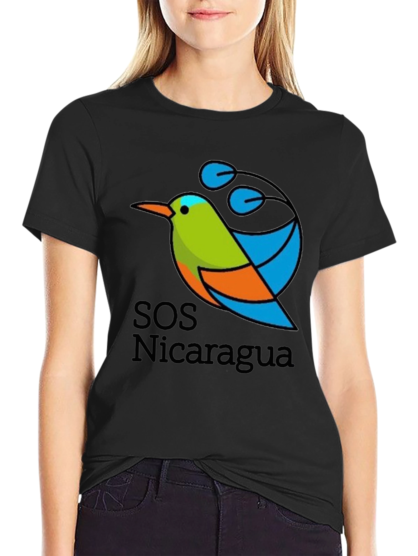 SOS Nicaragua Graphic T-Shirt - Stylish & Comfortable