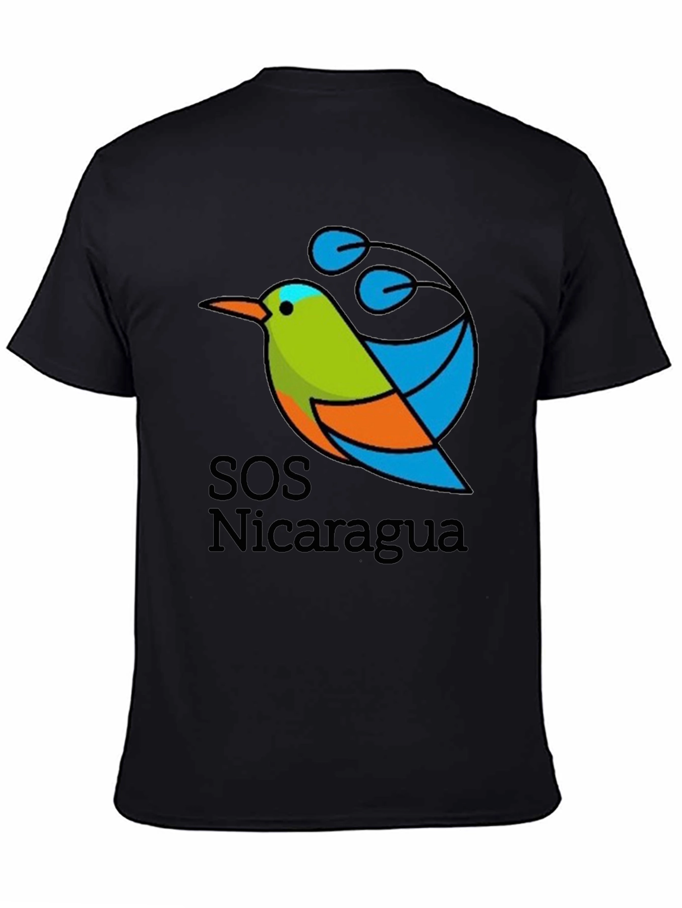 SOS Nicaragua Graphic T-Shirt - Stylish & Comfortable