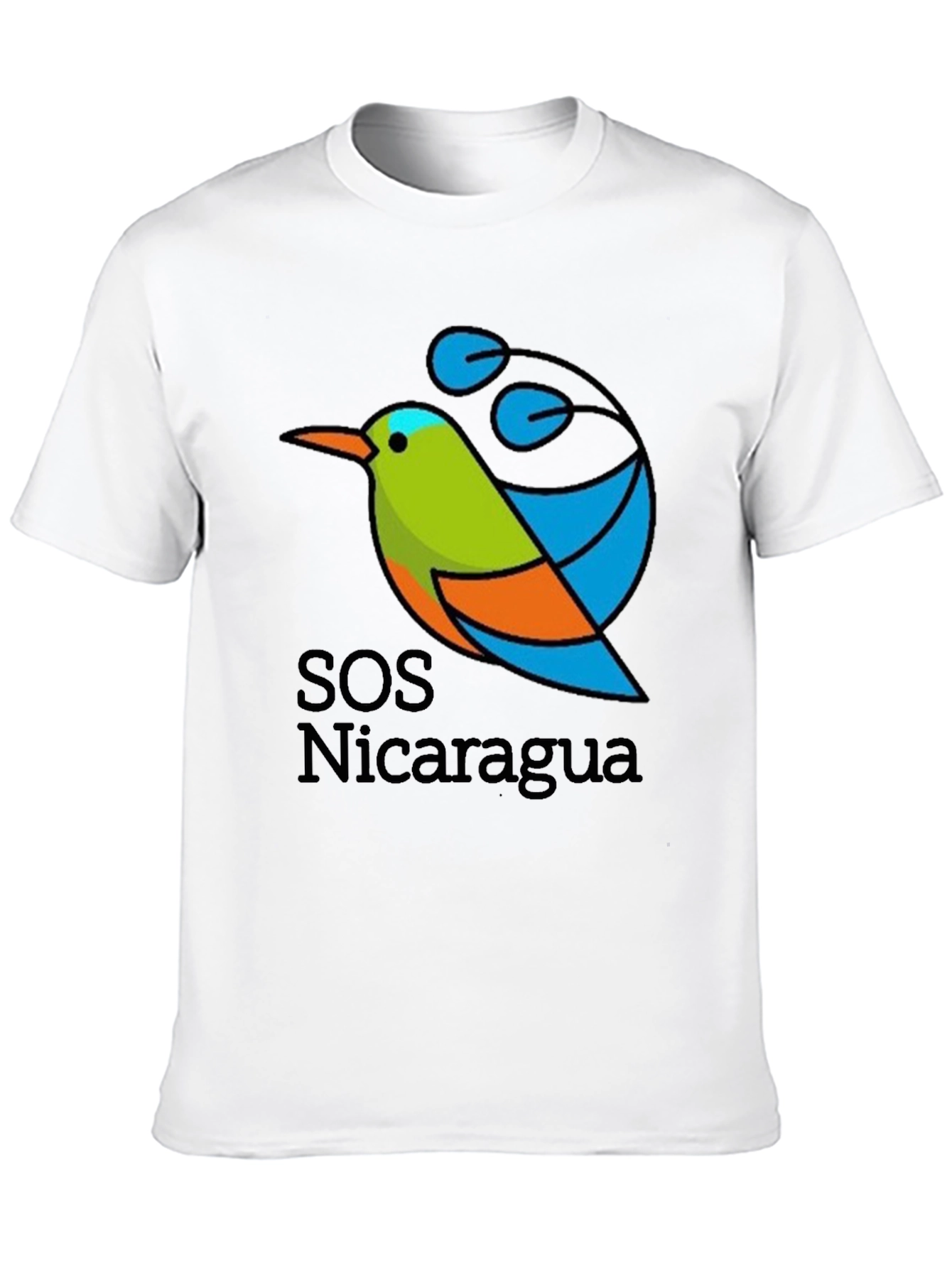 SOS Nicaragua Graphic T-Shirt - Stylish & Comfortable