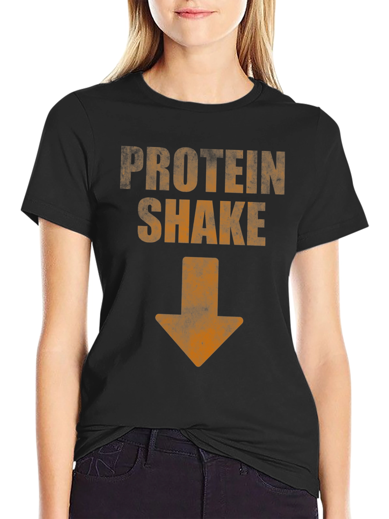 Protein Shake T-Shirt - Funny Gym Workout Tee