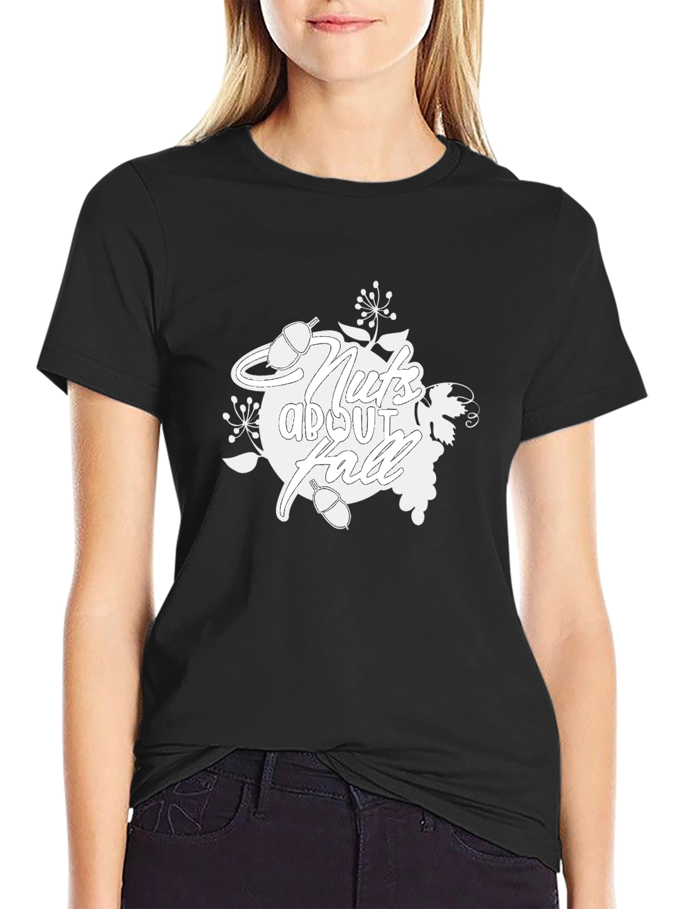 Nuts About Fall T-Shirt: Autumn Theme Tee