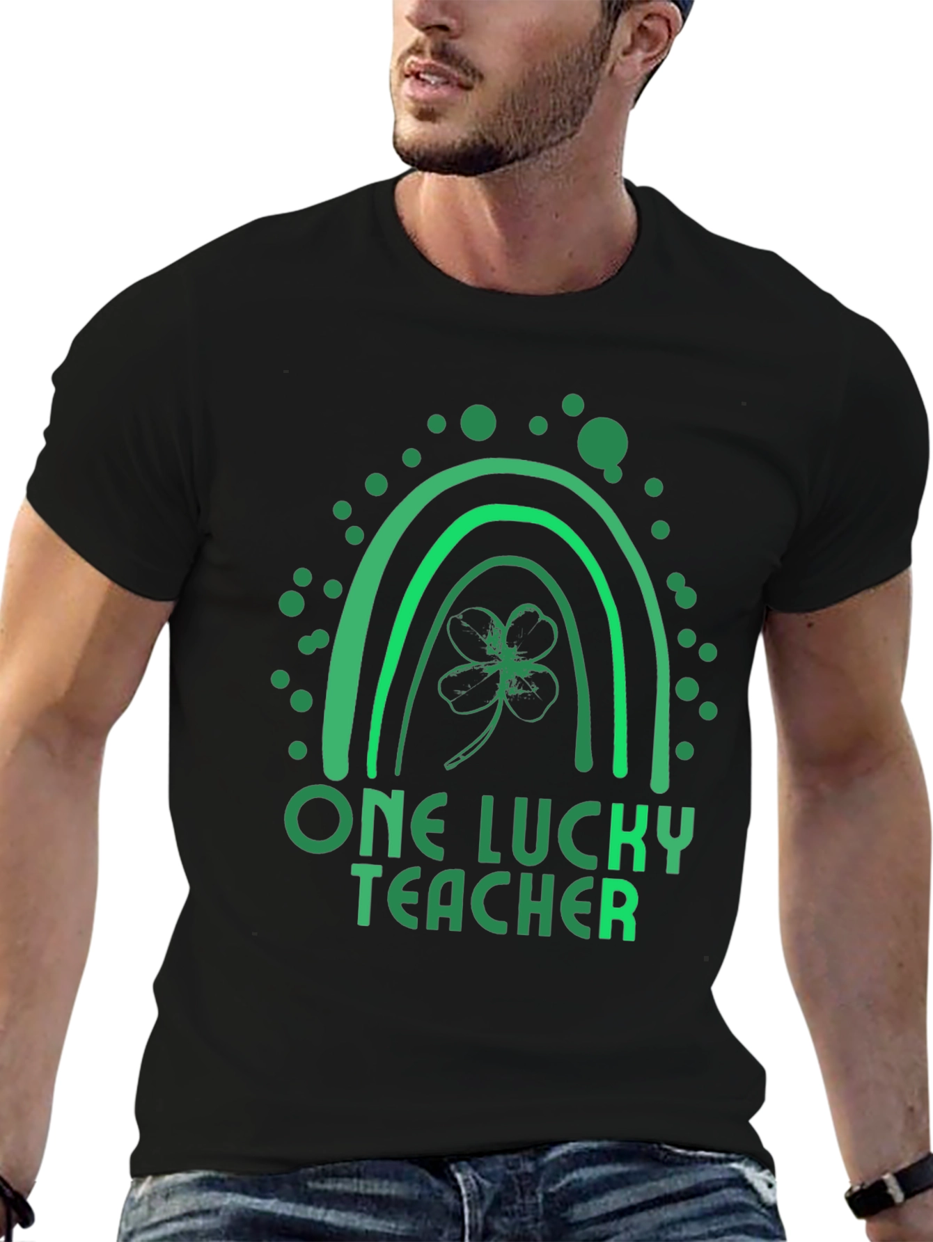 One Lucky Teacher St. Patricks Day T-Shirt