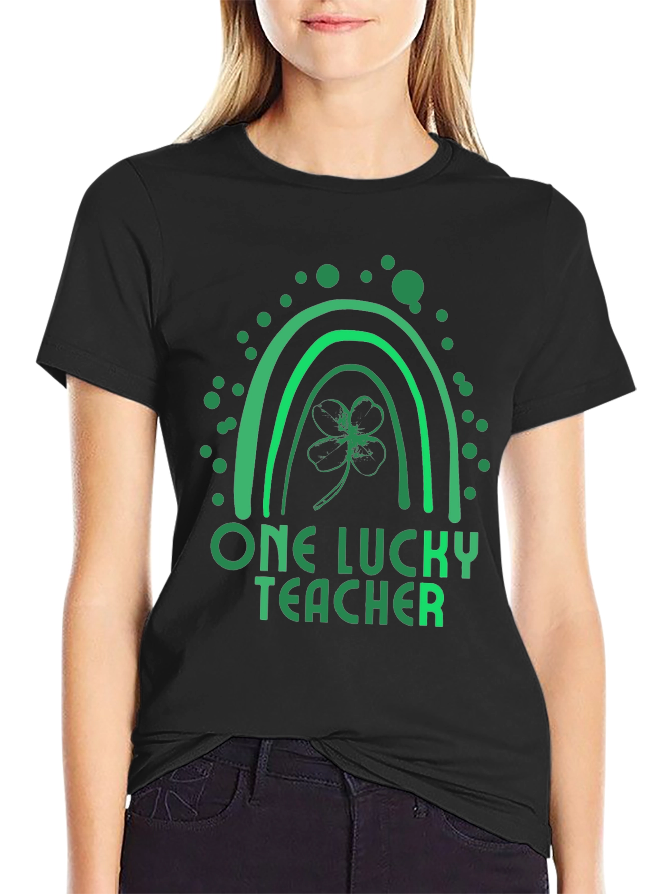One Lucky Teacher St. Patricks Day T-Shirt