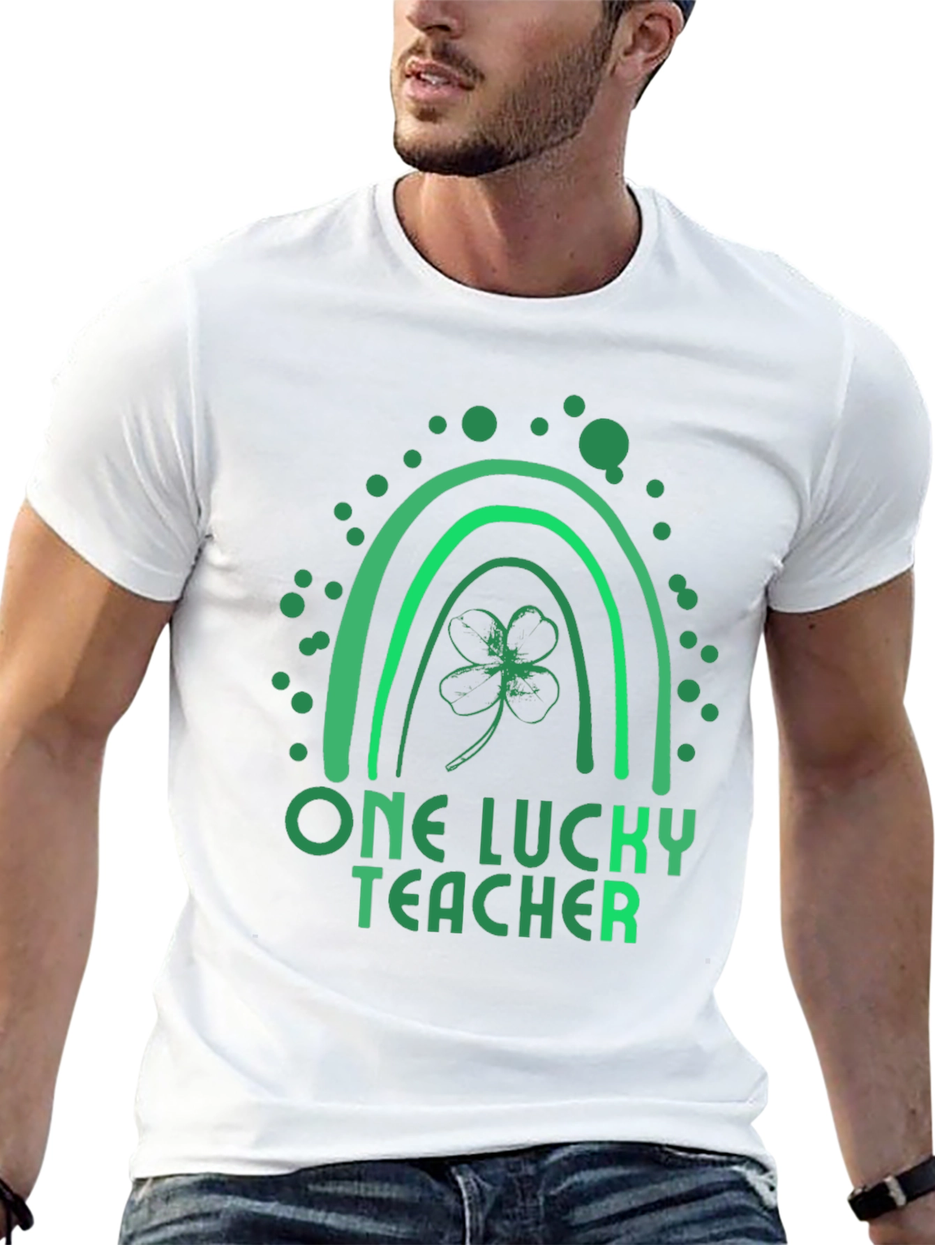 One Lucky Teacher St. Patricks Day T-Shirt
