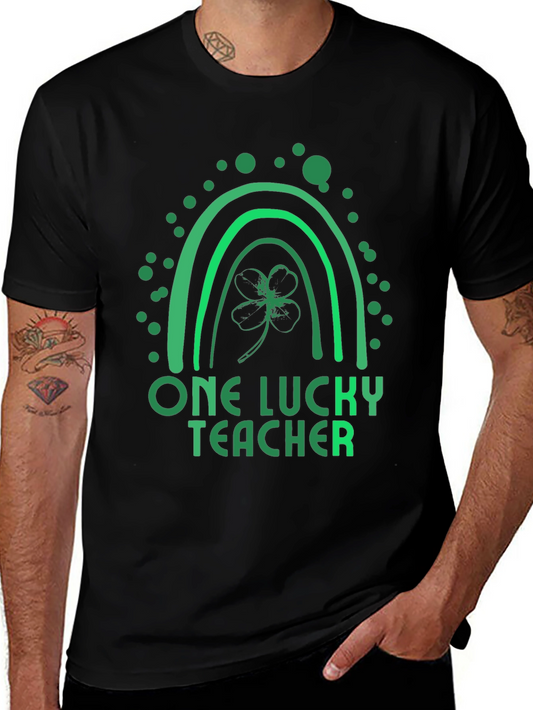 One Lucky Teacher St. Patricks Day T-Shirt