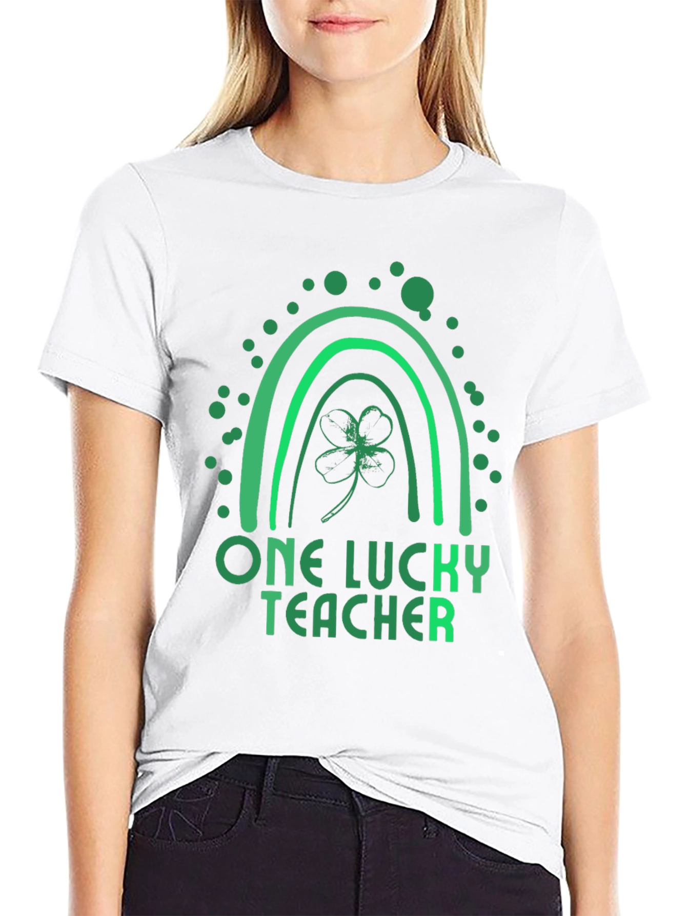 One Lucky Teacher St. Patricks Day T-Shirt
