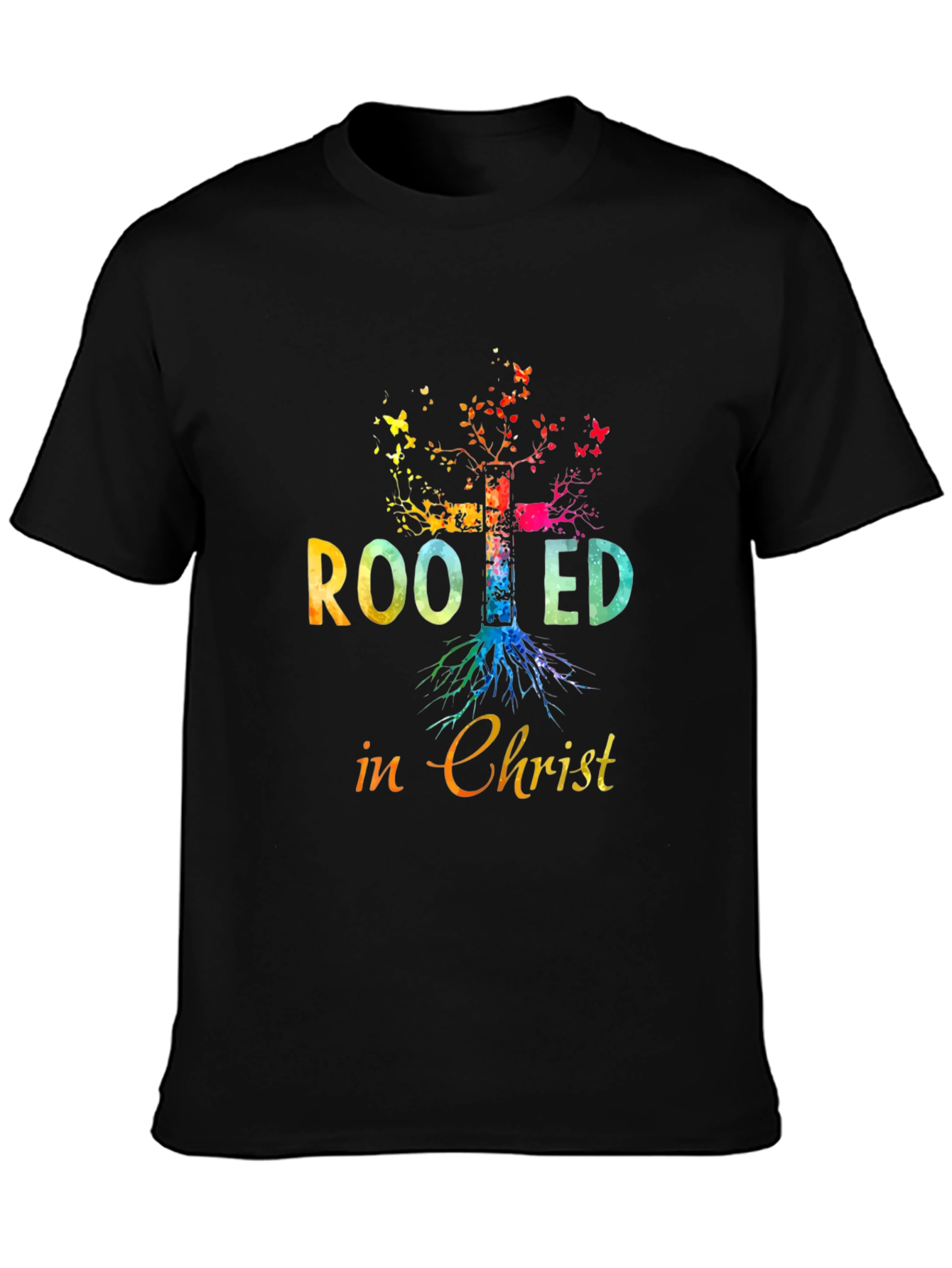 Rooted in Christ Graphic T-Shirt