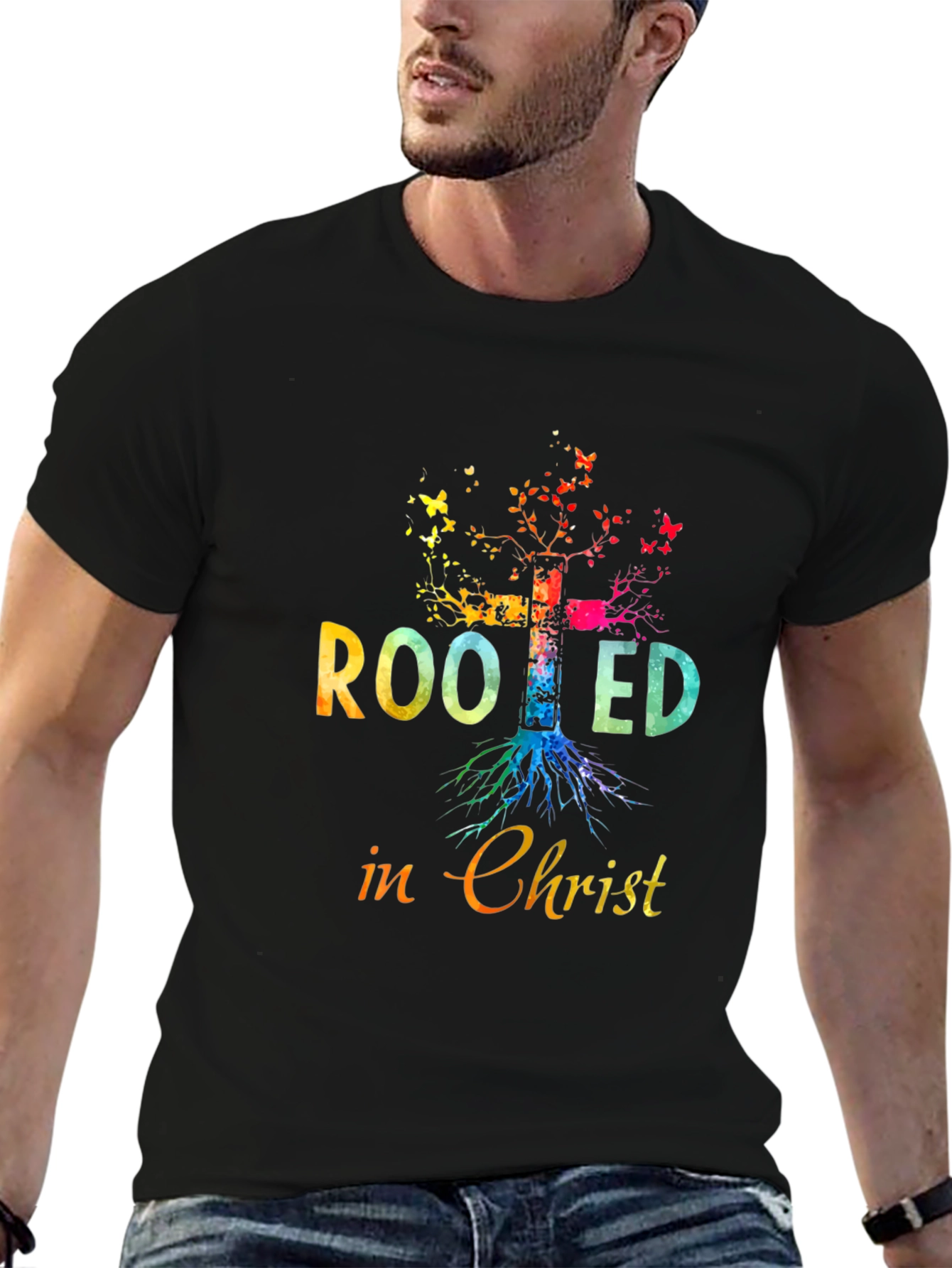 Rooted in Christ Graphic T-Shirt