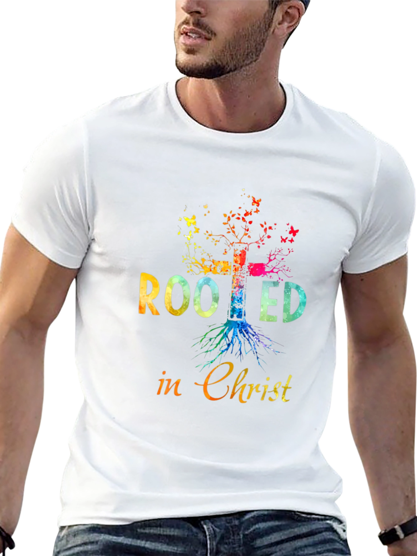 Rooted in Christ Graphic T-Shirt