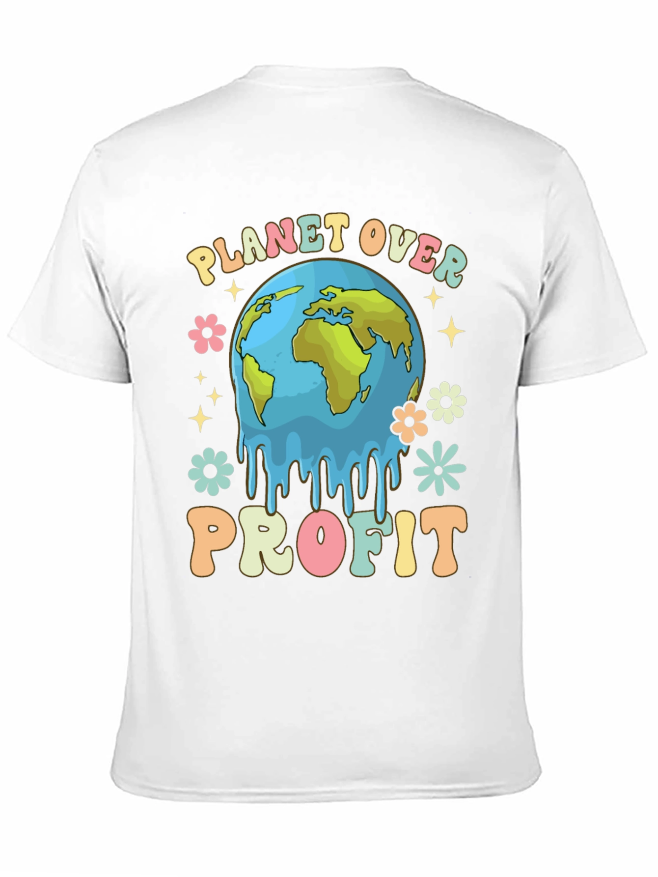 Planet Over Profit Tee - Earth Day Apparel