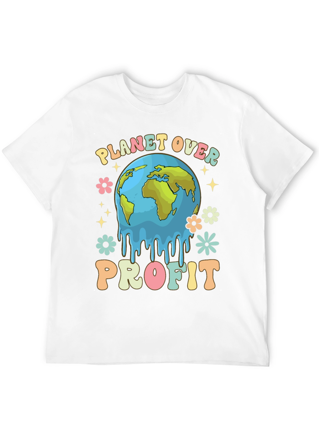Planet Over Profit Tee - Earth Day Apparel